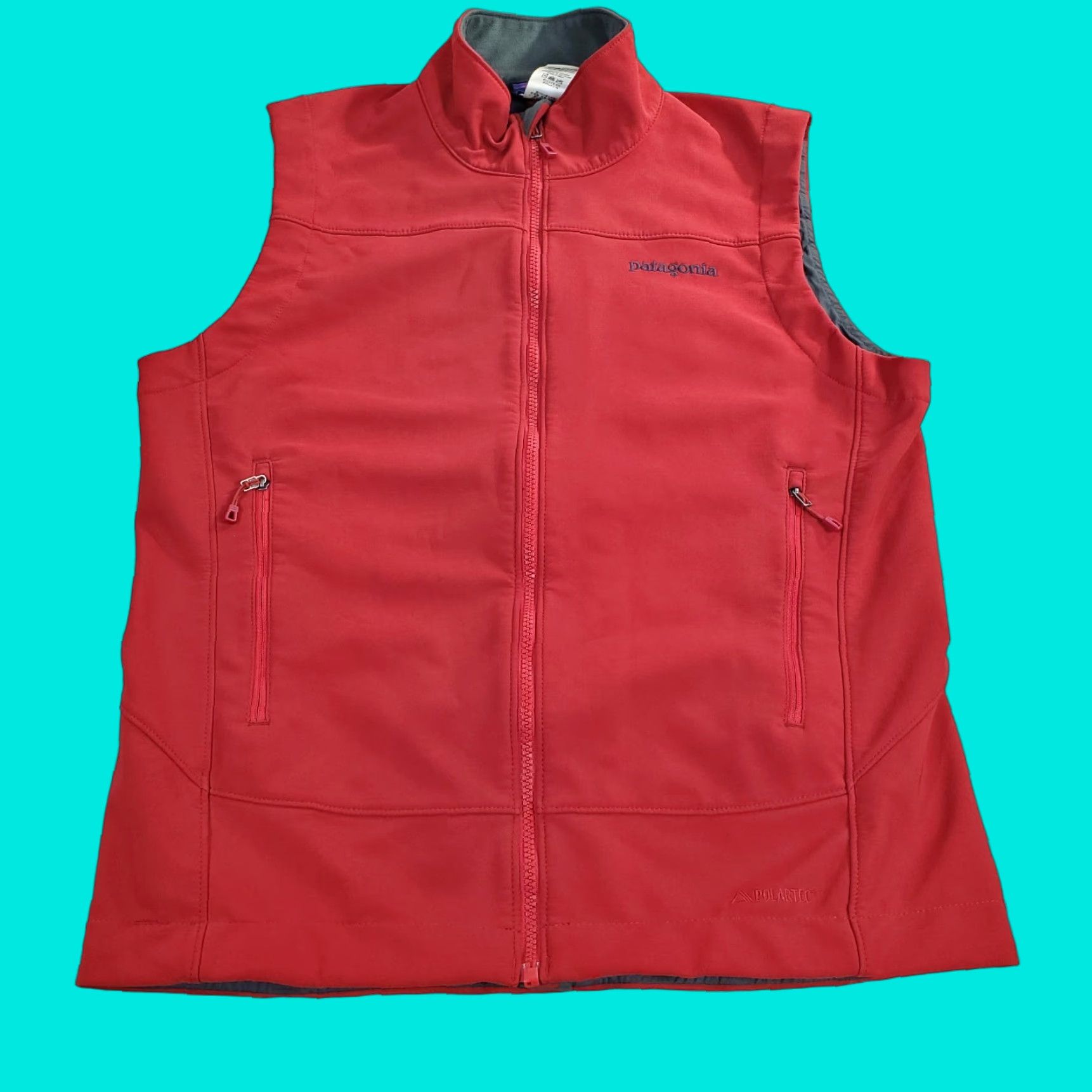 Patagonia Patagonia Vest Windbreaker Polartec Windbloc Adze Logo 83330 Mens M Red Full Zip Size US M / EU 48-50 / 2 - 1 Thumbnail