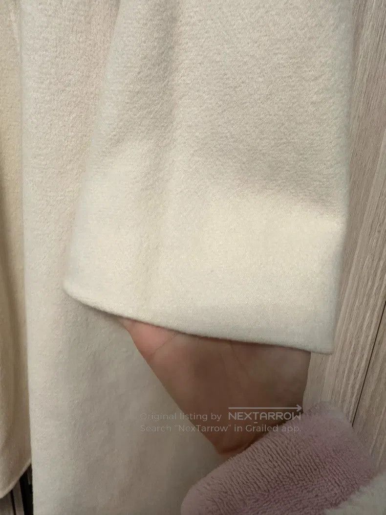 Other Max Mara Round Neck Coat - Beige Size S / US 4 / IT 40 - 5 Thumbnail