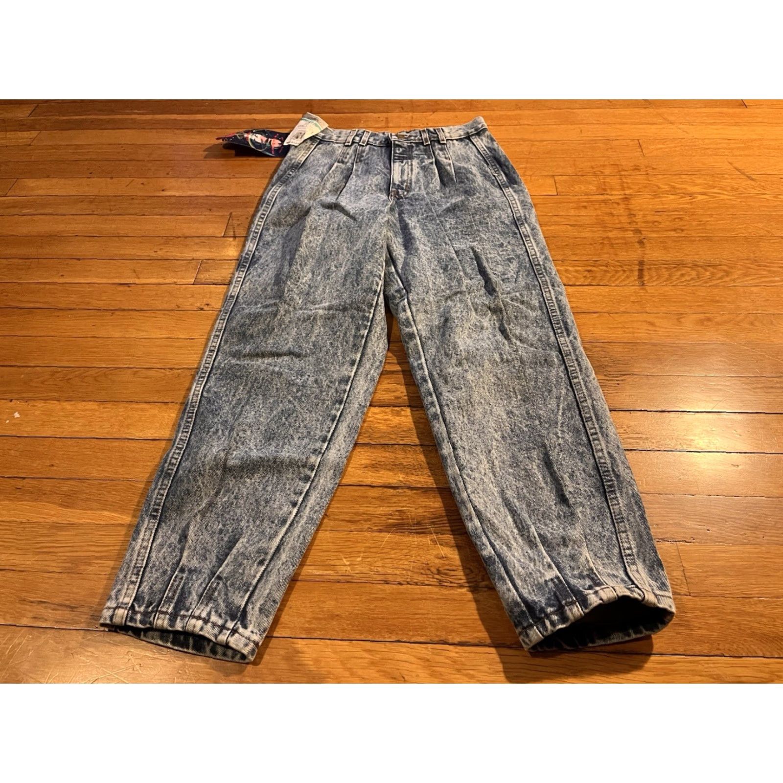 Vintage VINTAGE CHIC CHIC Regal High Waist Mom Jeans Jeans 11 Petite Blue Acid Wash 80s 90s Grunge Hipster Retro Womens Girls Mens Size 32" / US 10 / IT 46 - 2 Thumbnail