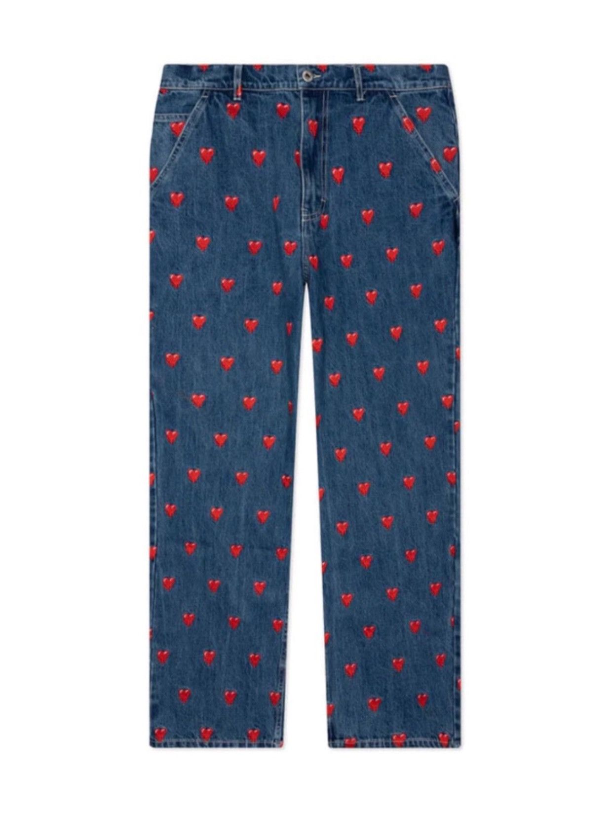 Emotionally Unavailable MELTING HEARTS DENIM PANT Size US 30 / EU 46 - 1 Thumbnail