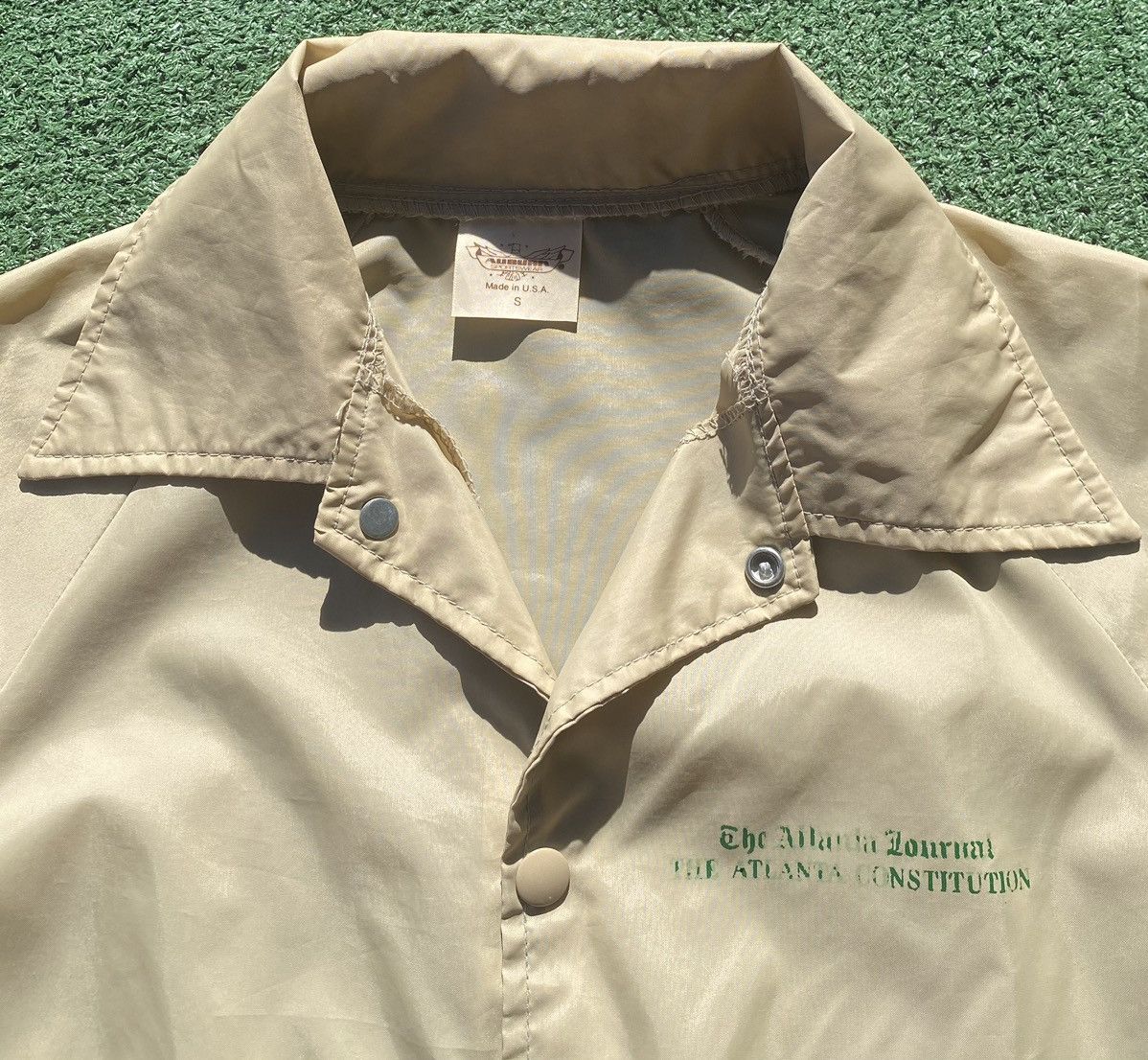 Auburn Sportswear VTG 80’s Atlanta Journal Constitution AJC Newspaper Jacket S Size US S / EU 44-46 / 1 - 3 Thumbnail