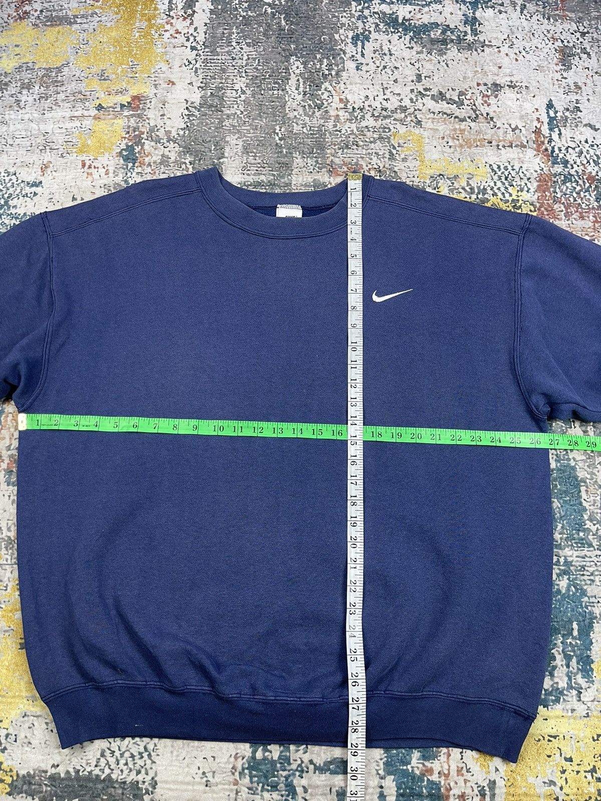 Nike Vintage 90s USA Nike Swoosh Logo Sweatshirts Size US L / EU 52-54 / 3 - 11 Thumbnail