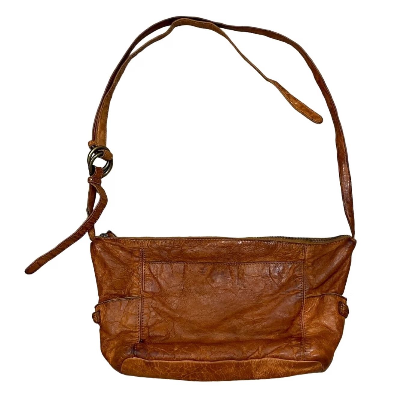 Frye FRYE Leather Crossbody Bag Purse Small Brown Women Size ONE SIZE - 2 Thumbnail