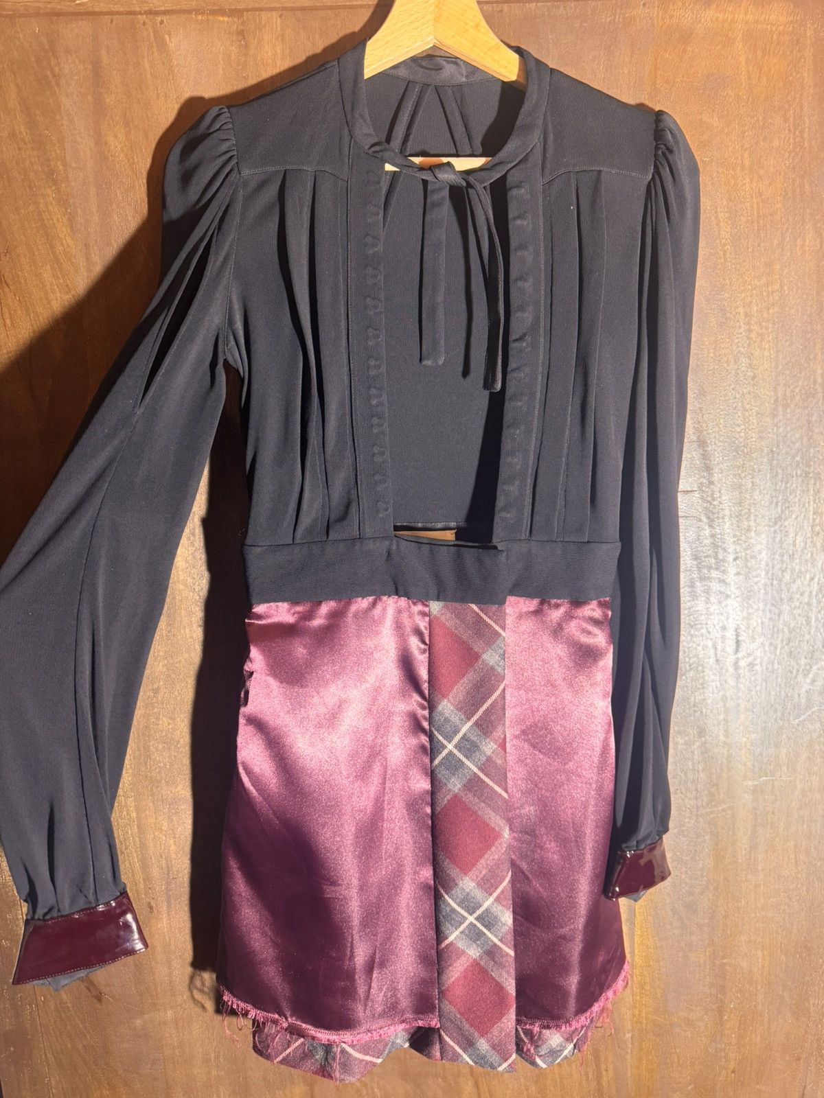 Maison Margiela margiel runway fw15 patchwork dress 38 it Size XS / US 0-2 / IT 36-38 - 10 Thumbnail