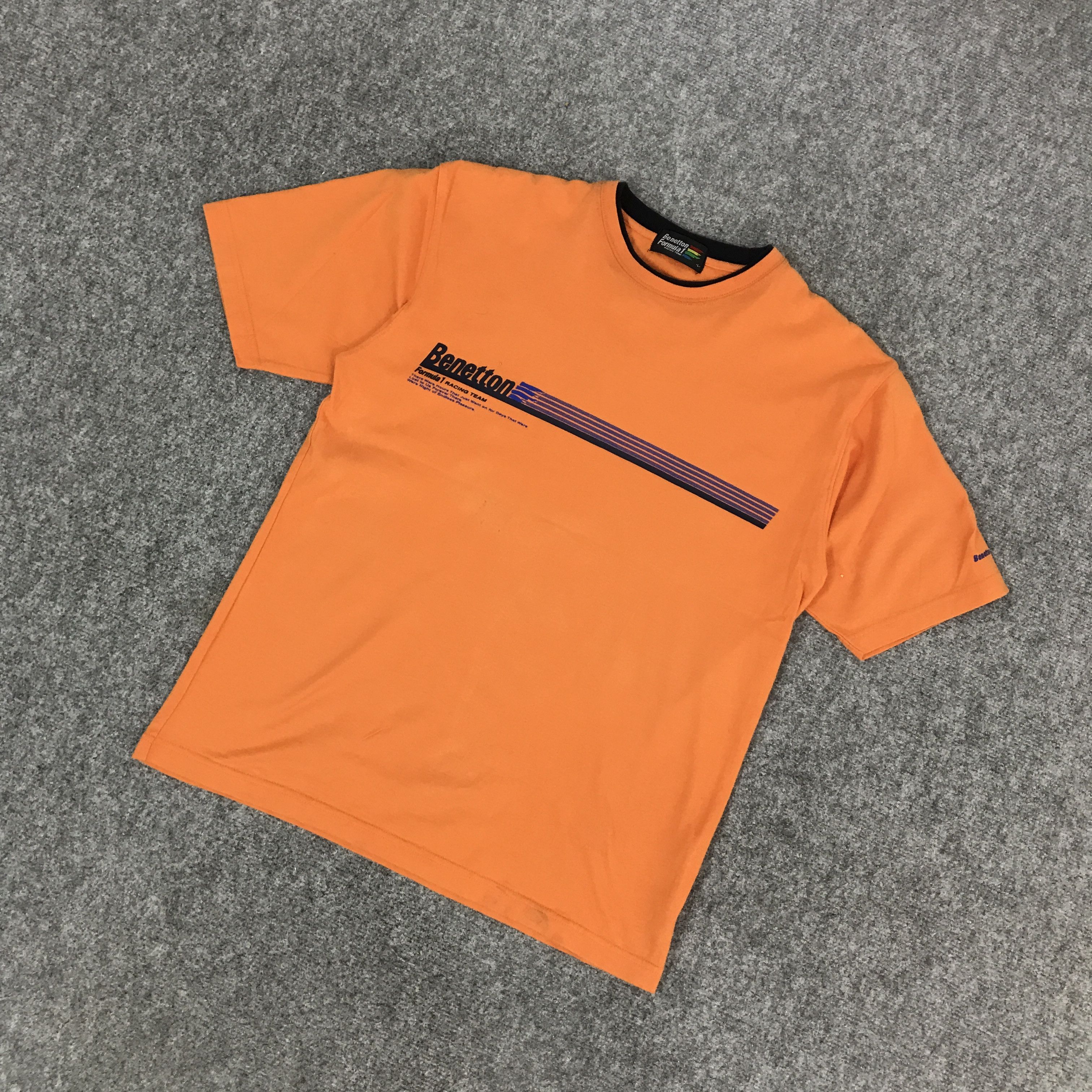 Benetton BENETTON FORMULA 1 RACING TEAM TSHIRTS Size US L / EU 52-54 / 3 - 5 Thumbnail