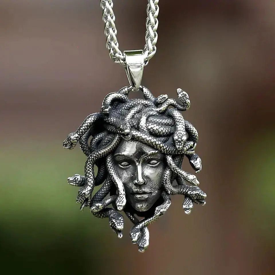 Jewelry Snake Pendant Necklace Size ONE SIZE - 1 Thumbnail