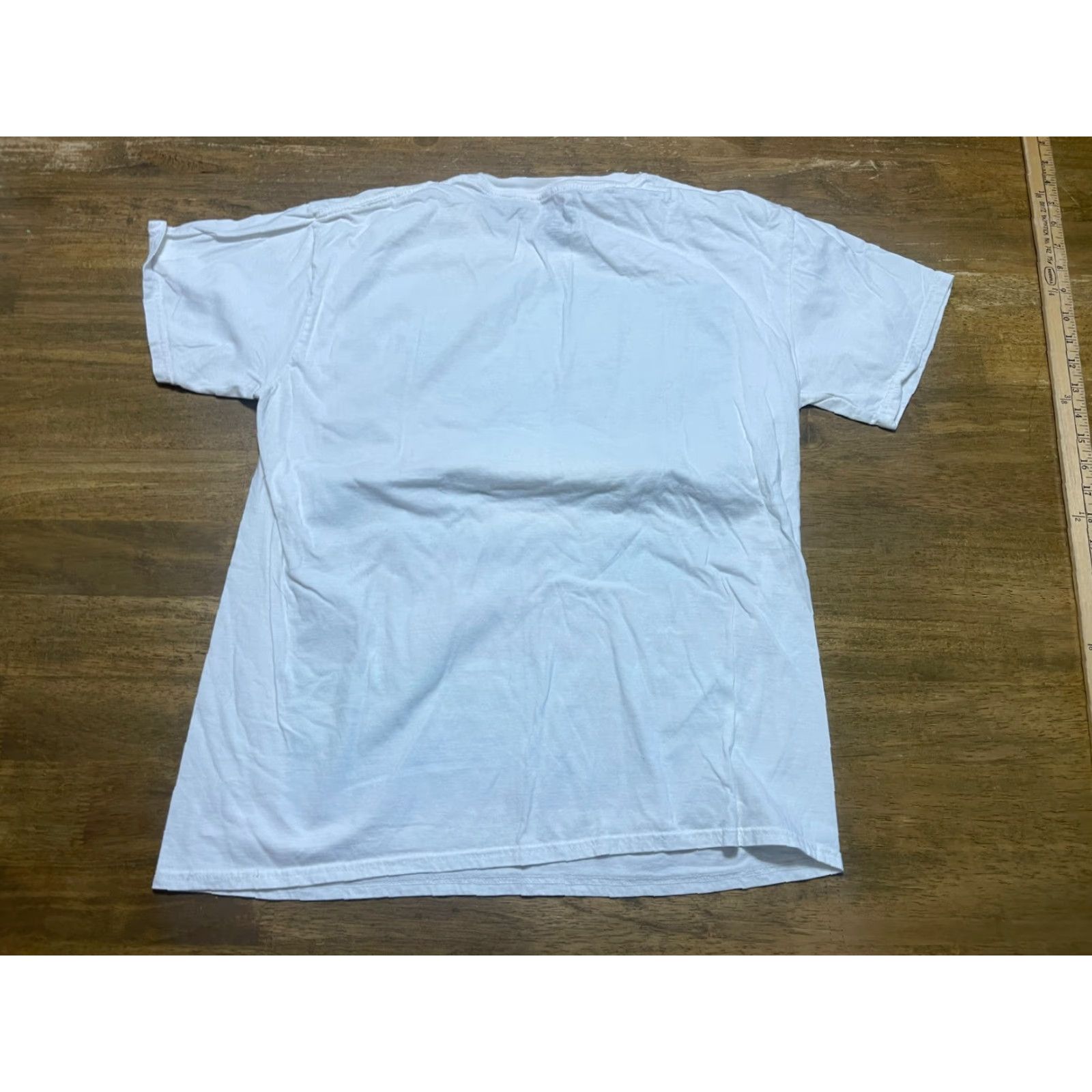 Hang Ten Hang Ten Shirt Mens Large White Blue Beach Scene Graphic Print T-Shirt Short Sleeve Reg Fit Casual Summer Beachwear Mens Size US L / EU 52-54 / 3 - 2 Thumbnail