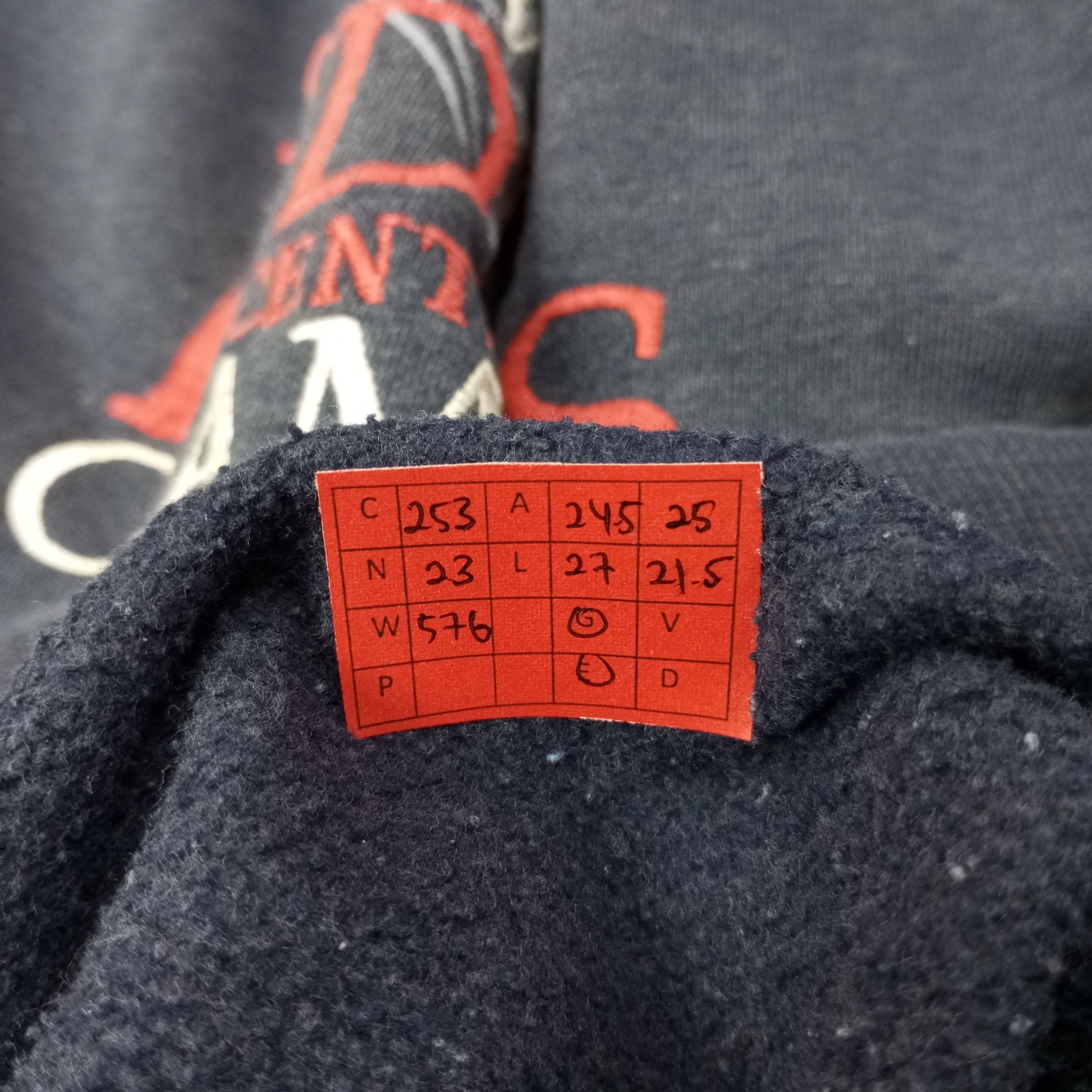 MLB MLB Cleveland Indians Baseball Team Sweatshirt c253n23 Size US L / EU 52-54 / 3 - 8 Thumbnail