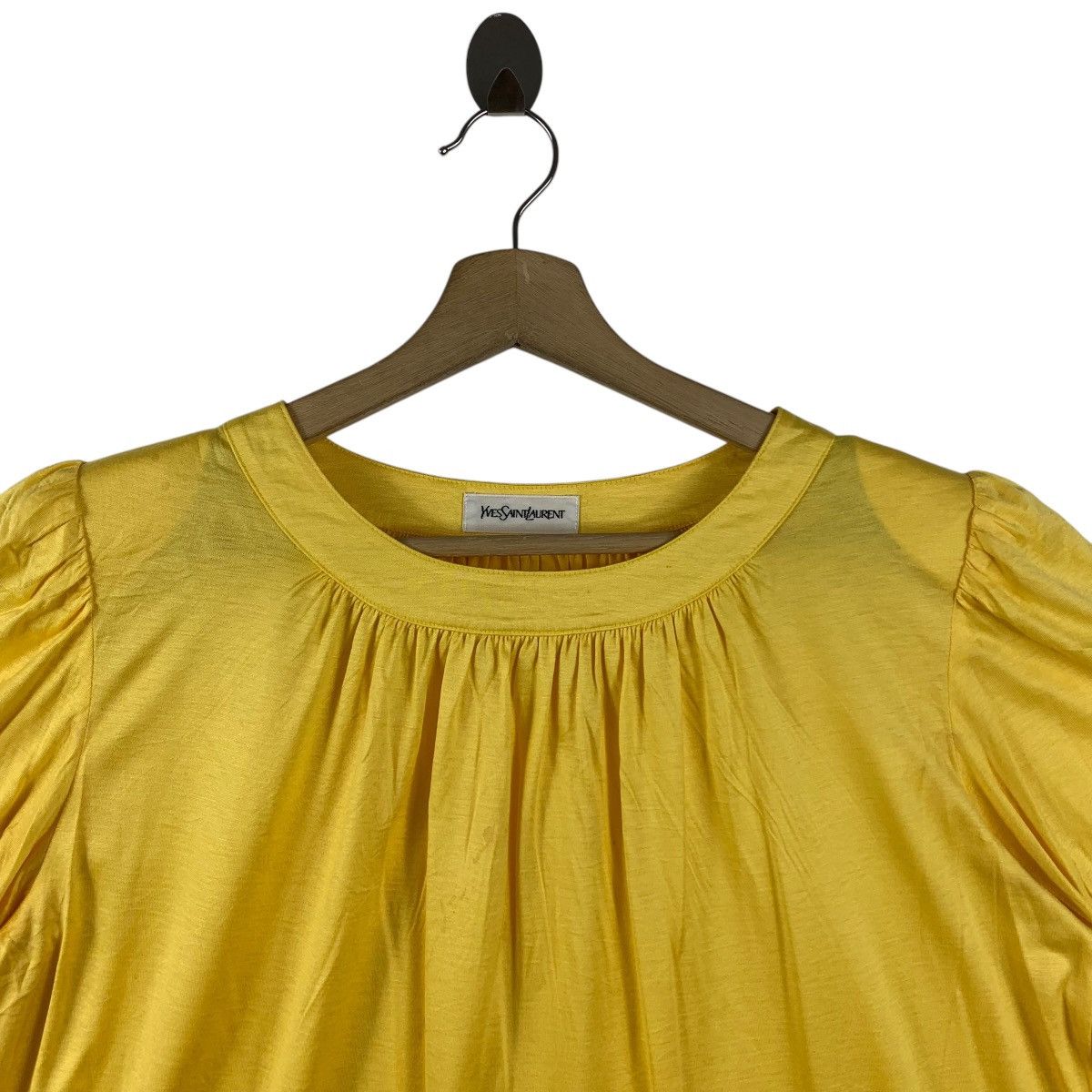 Vintage × Yves Saint Laurent Vintage YVES SAINS LAURENT puff sleeve blouse Size M / US 6-8 / IT 42-44 - 2 Thumbnail