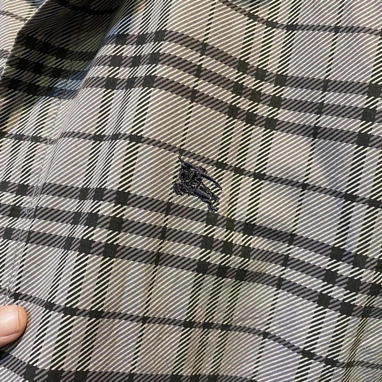Burberry 🔥Burberry London Blue Label Nova Check Snap Button Jackets Size US L / EU 52-54 / 3 - 4 Thumbnail