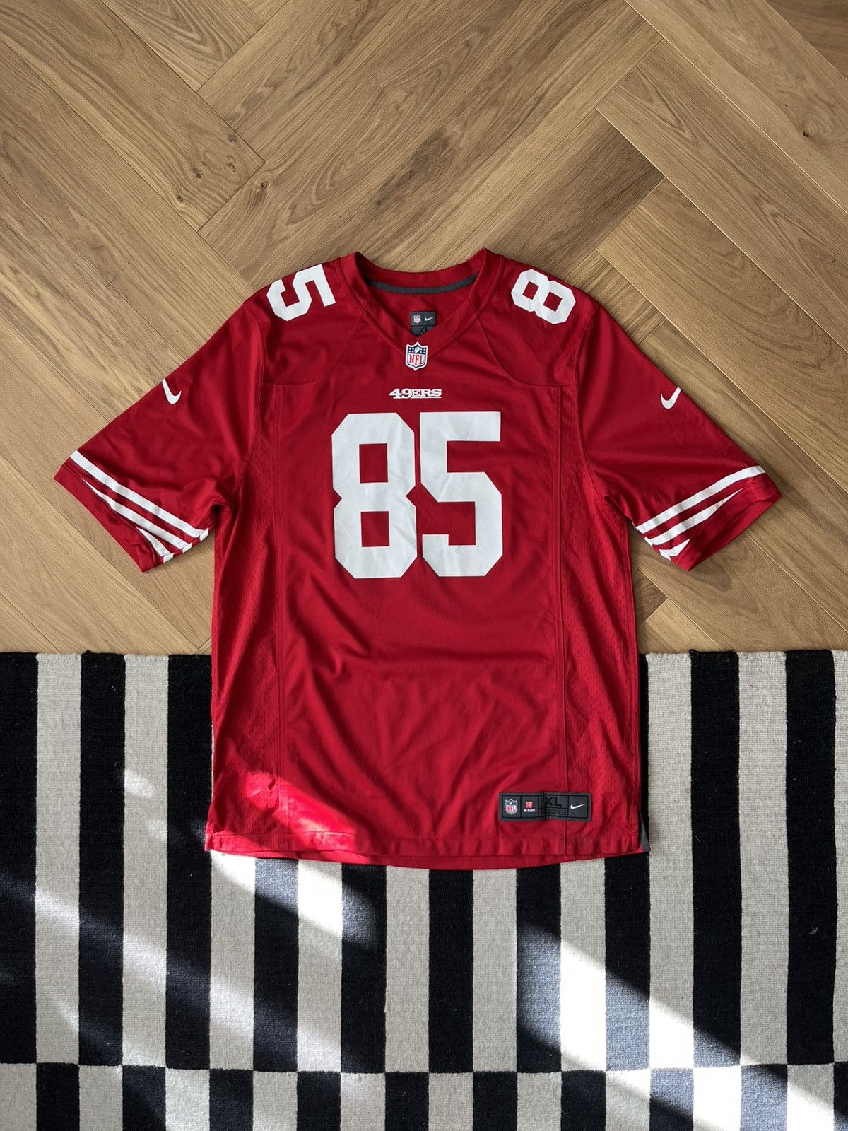 Nike San Francisco 49ers Vernon Davis NFL OnField Jersey Size XL Size US XL / EU 56 / 4 - 1 Thumbnail