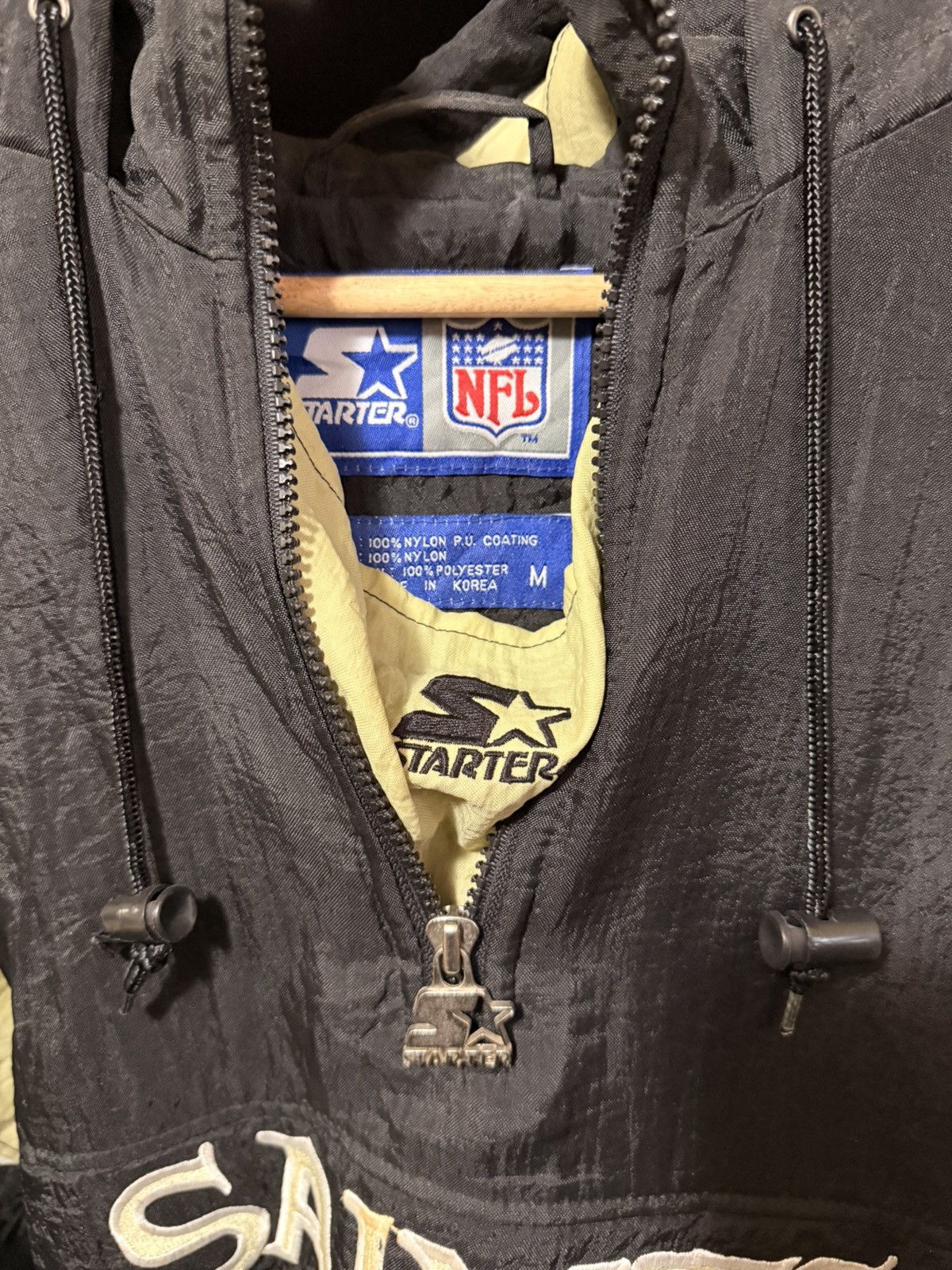 Starter Vintage Starter New Orleans Saints Jacket NFL Size US M / EU 48-50 / 2 - 2 Thumbnail