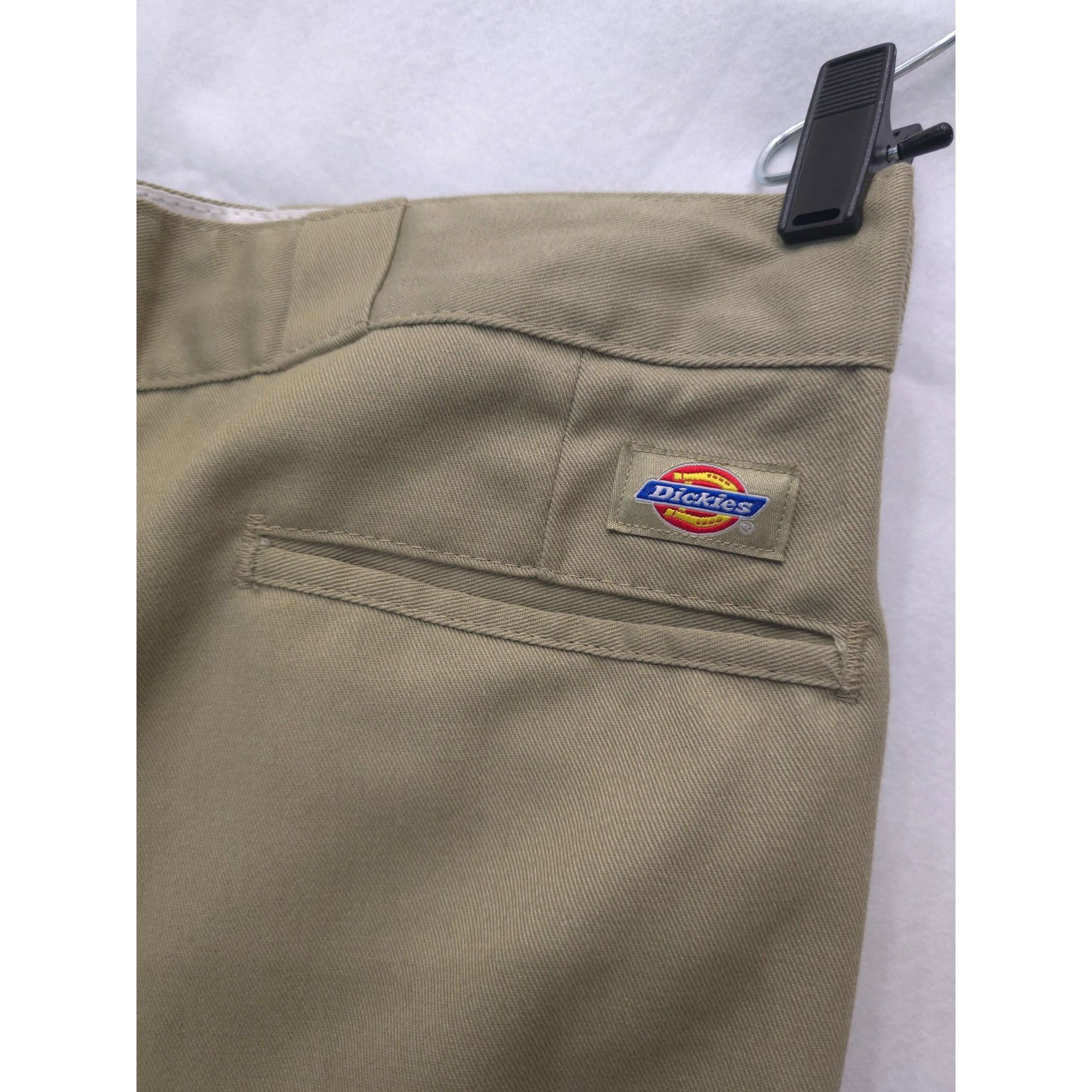 Dickies Dickies Mens 874 Original Fit Work Pants 36x32 Khaki Cotton/ Size US 36 / EU 52 - 5 Thumbnail