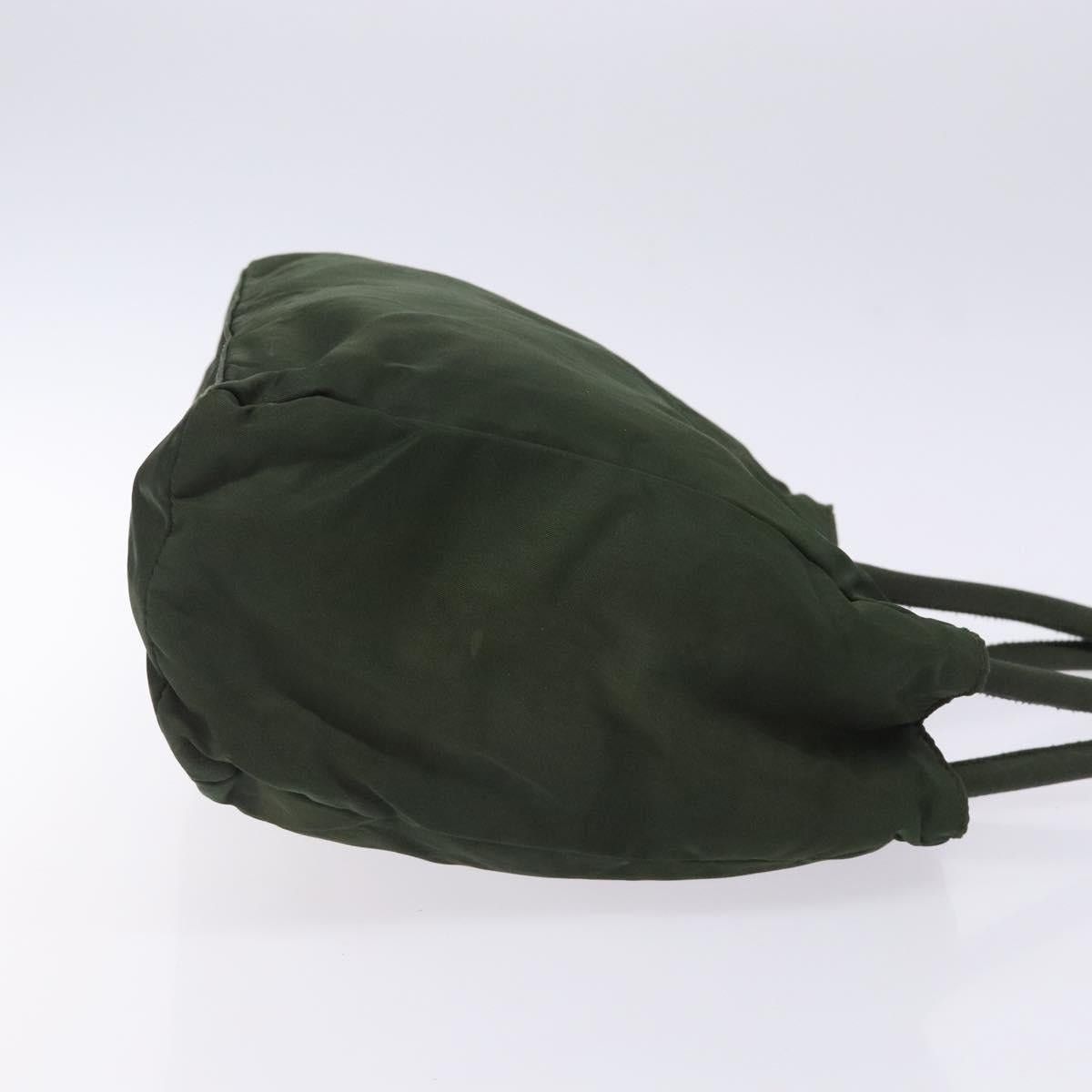 Prada PRADA Tote Bag Nylon Khaki Silver Size ONE SIZE - 4 Thumbnail