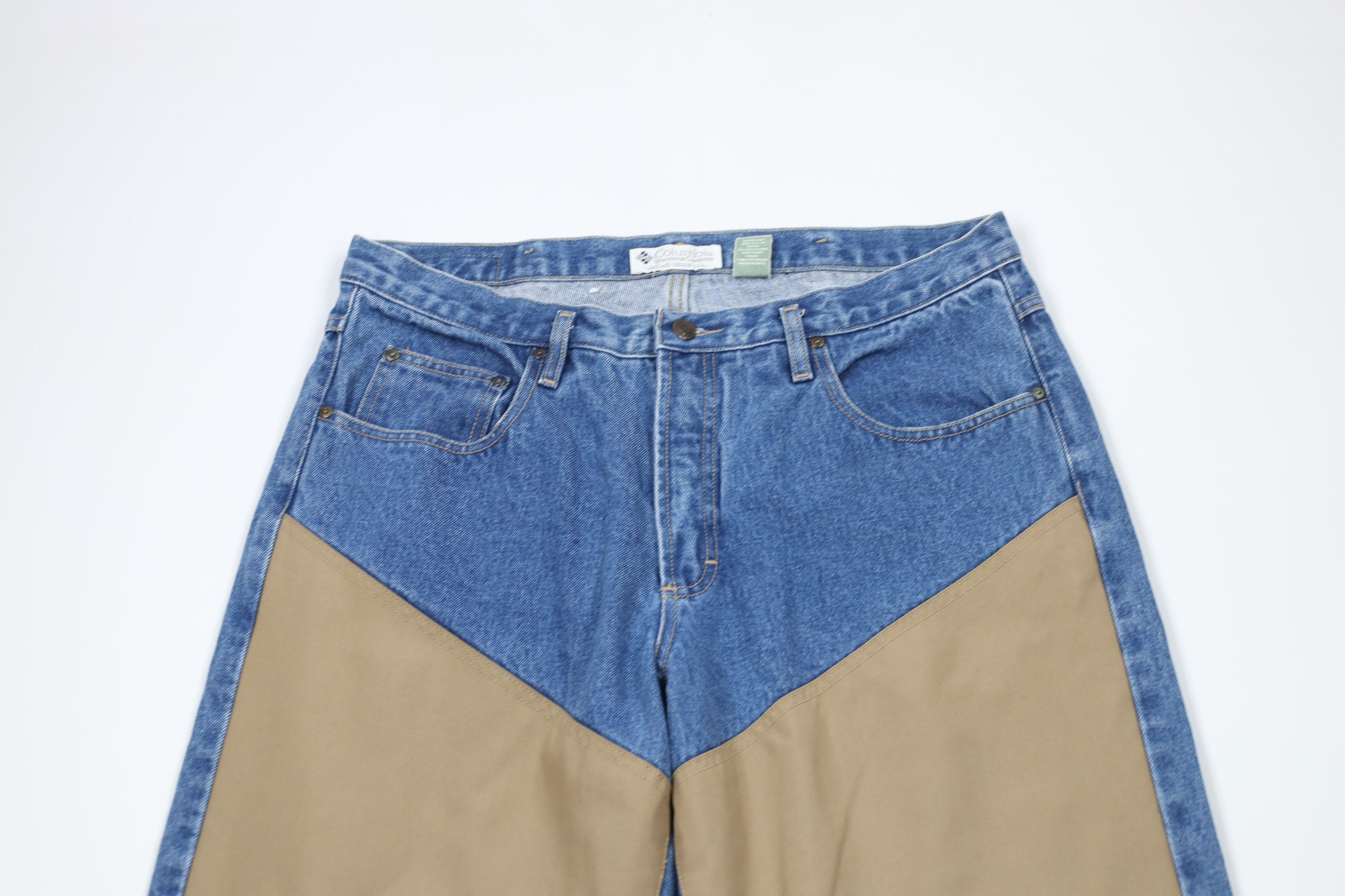 Columbia × Vintage Vintage 90s Columbia Field Brush Denim Jeans Blue Cotton Size US 36 / EU 52 - 2 Thumbnail