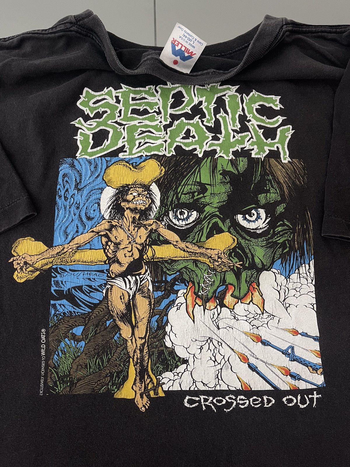 SEPTIC DEATH | ©Pushead Crossed out