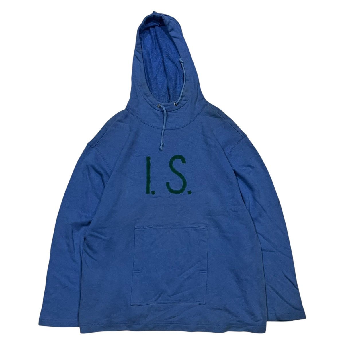 Vintage Issey Miyake IS Logo Embossed Pullover Hoodie