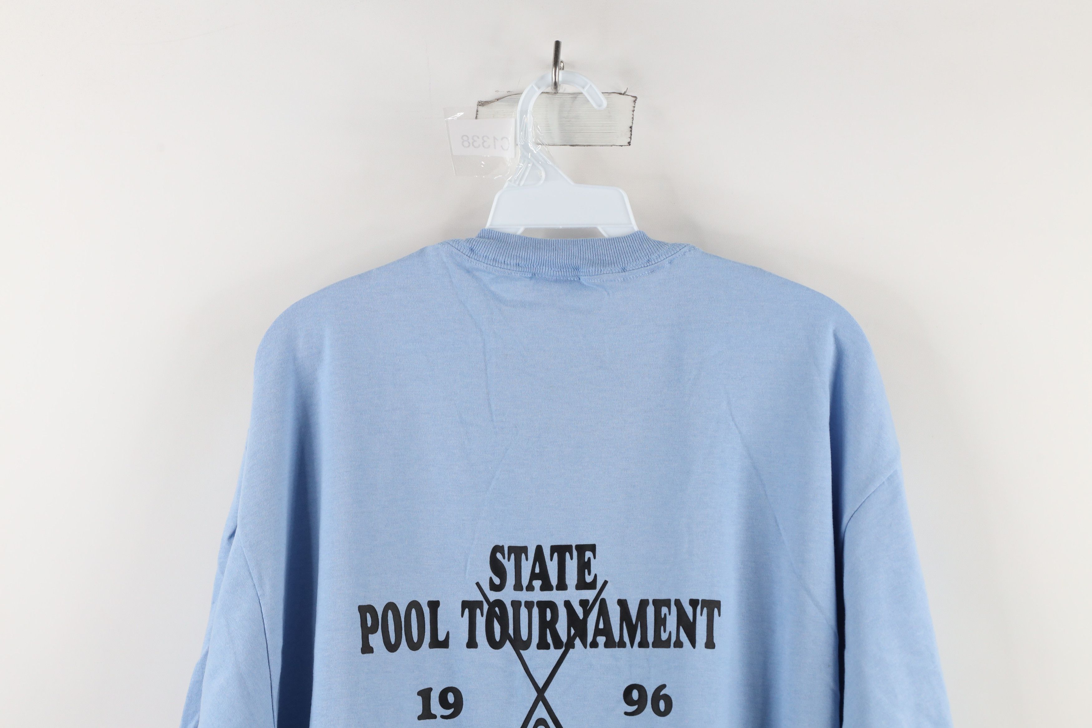 Vintage Vintage 90s of WWII Pool Billiards Tournament T-Shirt USA Size US XL / EU 56 / 4 - 12 Thumbnail
