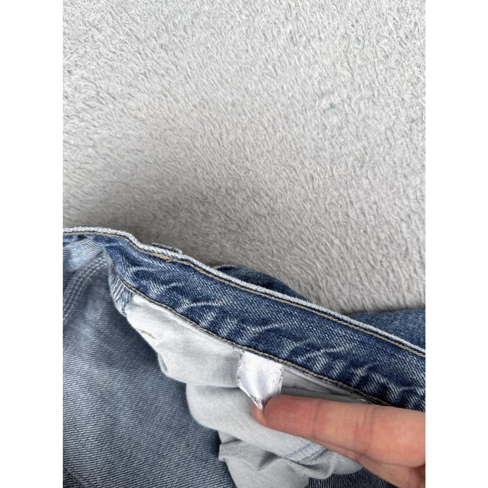 Dickies Dickies Jeans Mens 44x31 Blue Carpenter Workwear Utility Hammer Loop Relaxed Fit Jeans Mens Blue 5-Pocket Dickies USA Size US 44 / EU 60 - 6 Thumbnail