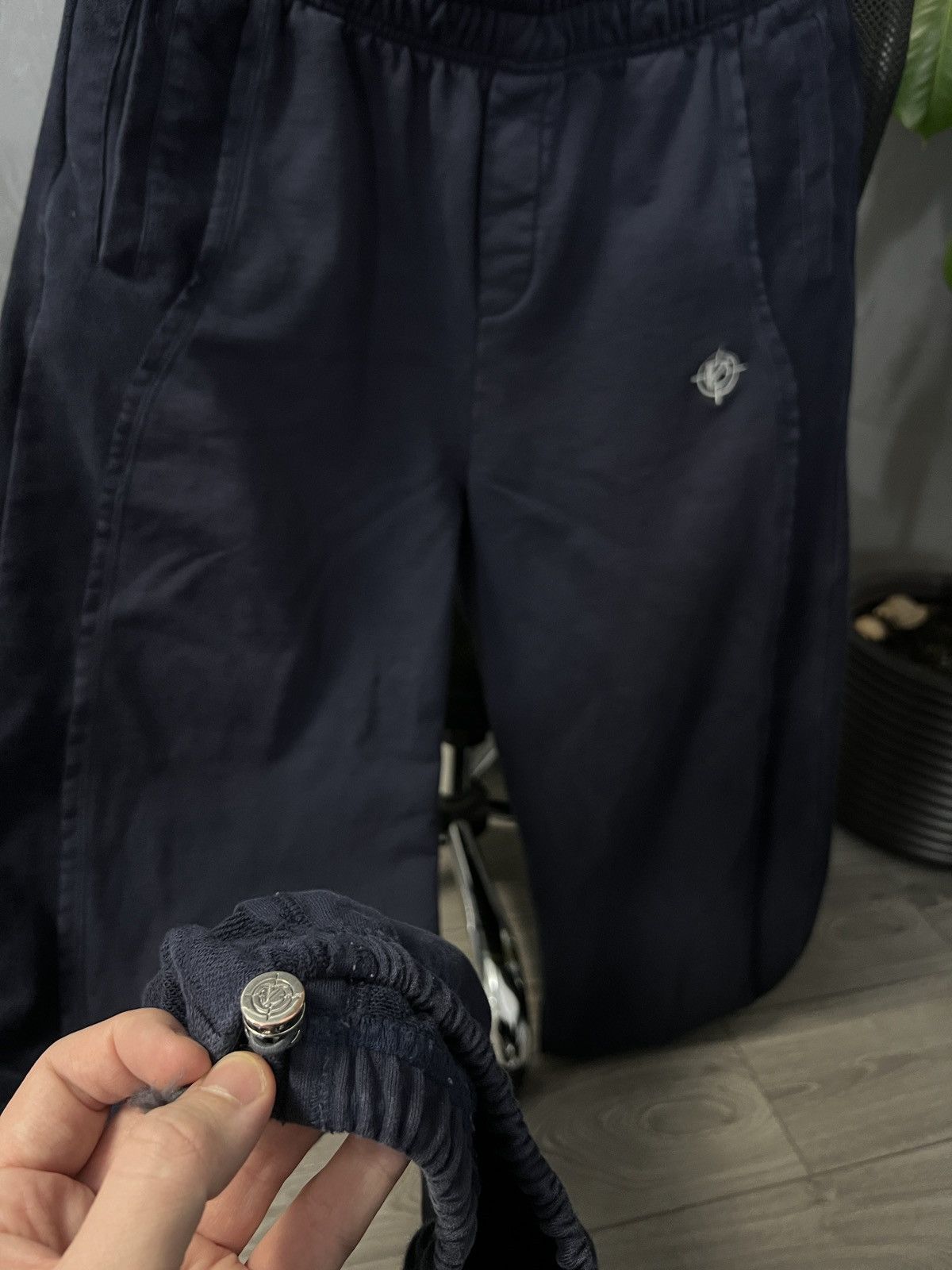 Japanese Brand Vicinity Dark Navy Streetwear Sweatpants Size US 36 / EU 52 - 4 Thumbnail