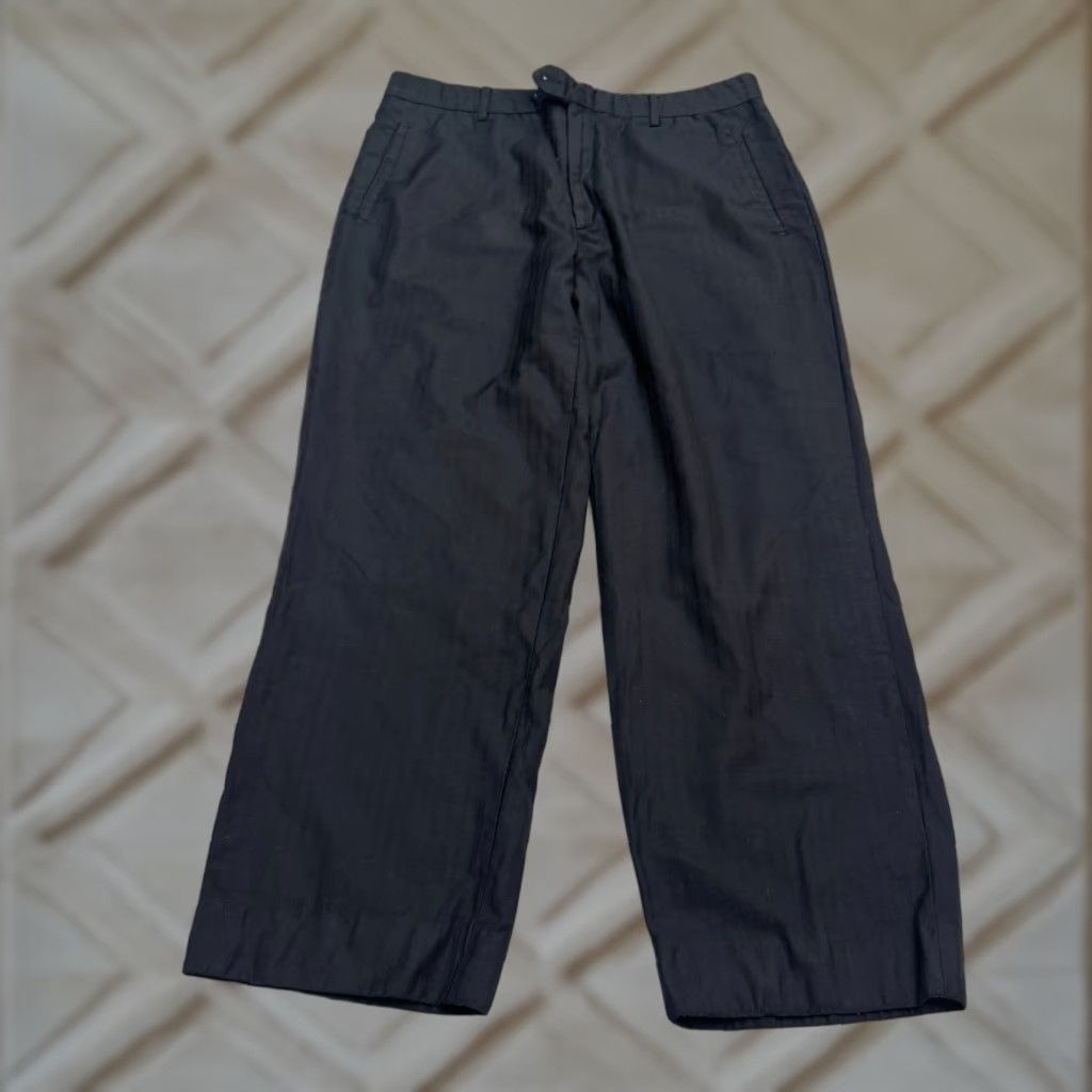 Vintage **Black Wool Mens Straight Leg Work Pants Giorgio Sanetti** User: Black Wool Mens Straight Leg Work Pants Giorgio Sanetti Size US 36 / EU 52 - 1 Thumbnail