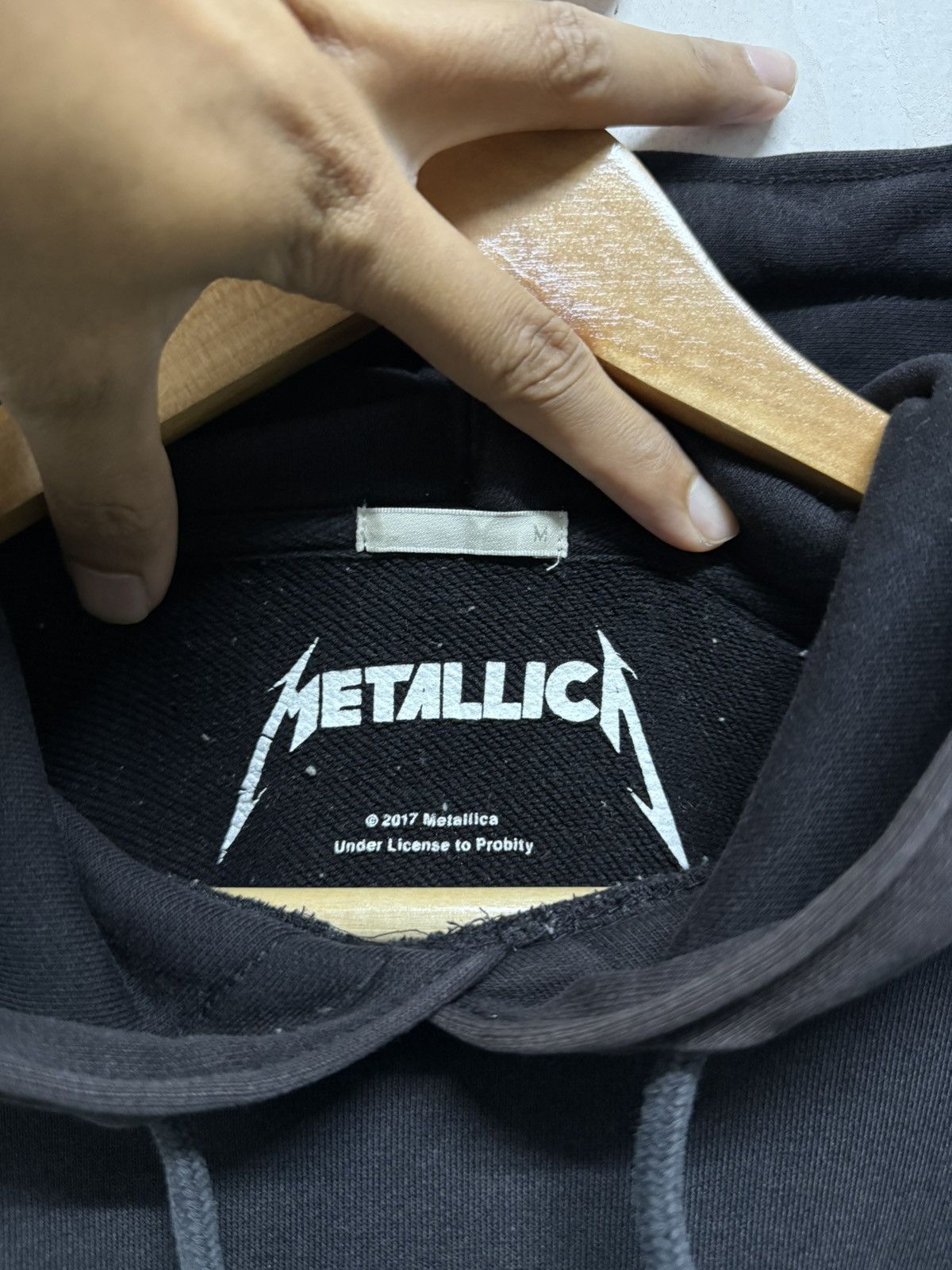 Metallica 2010s Metallica Embroidered Spell Out Hoodie Size US M / EU 48-50 / 2 - 4 Thumbnail