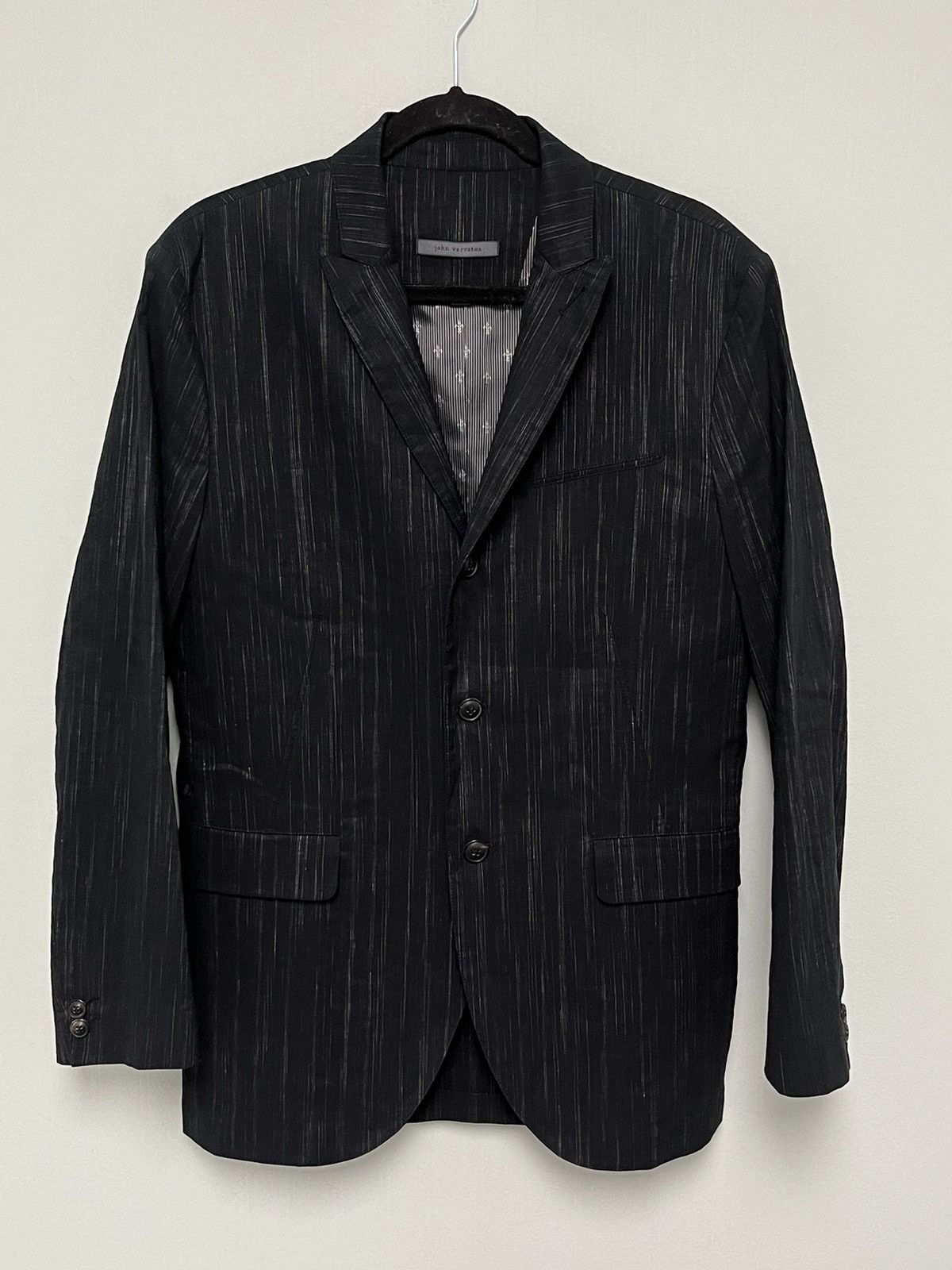 John Varvatos Irregular striped jacket. Size EU50 USA 40 Size US M / EU 48-50 / 2 - 6 Thumbnail
