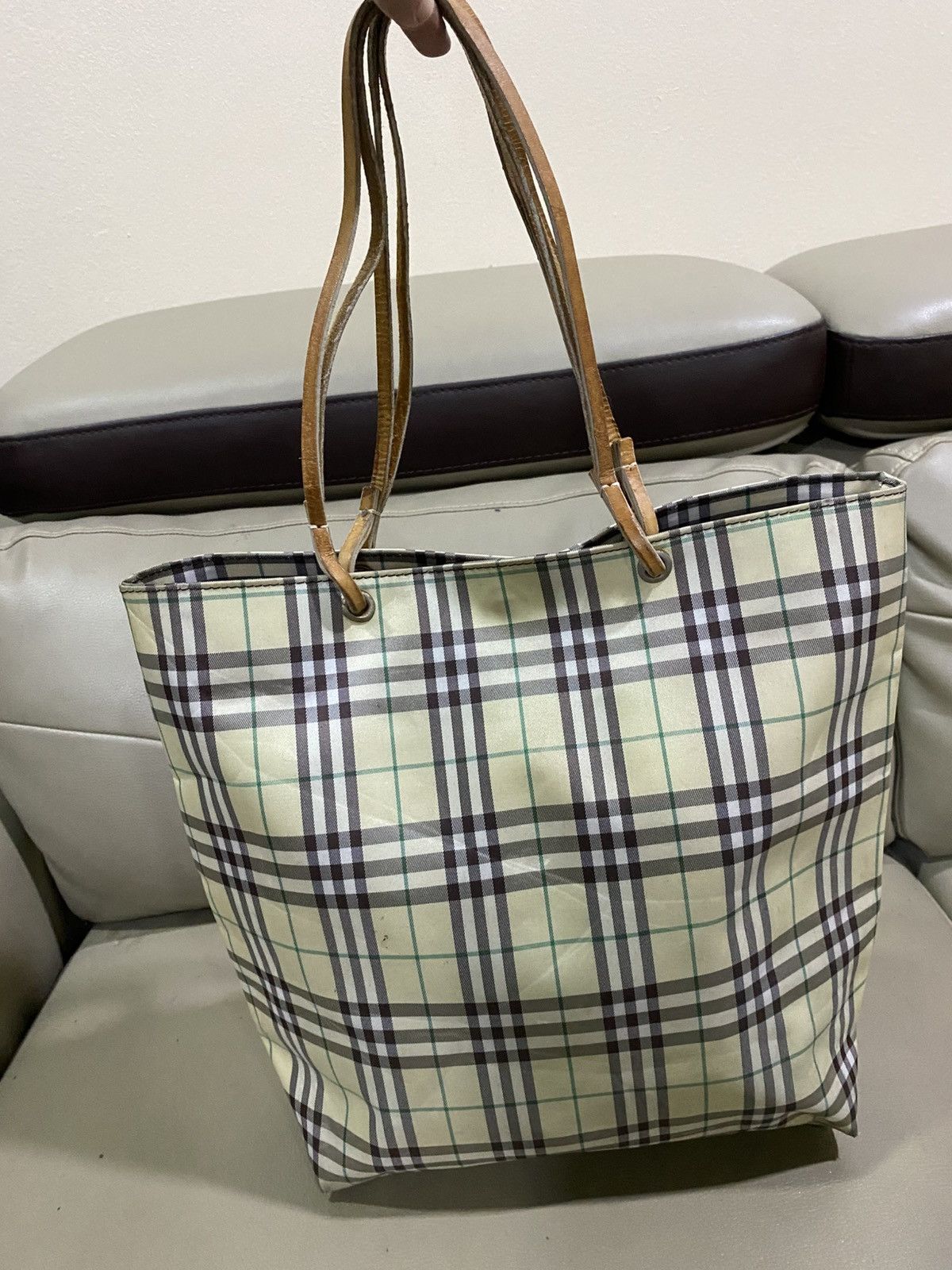 Burberry Authentic Vintage Burberry Nova Check Tote Bag Size ONE SIZE - 1 Thumbnail