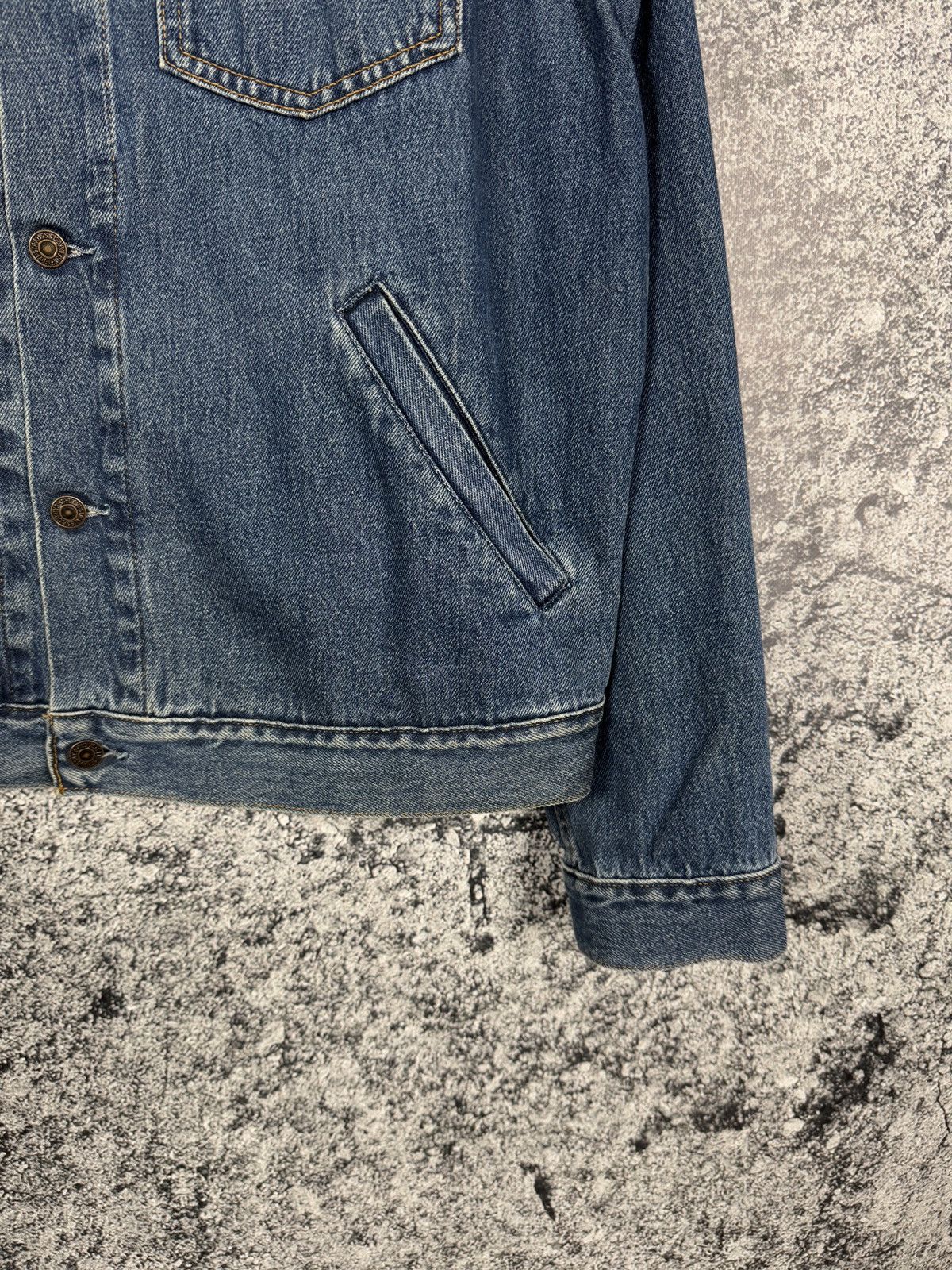 Levi's Vintage Clothing Men’s Levis Vintage 90s Denim Trucker Jacket Streetwear XL Size US XL / EU 56 / 4 - 5 Thumbnail