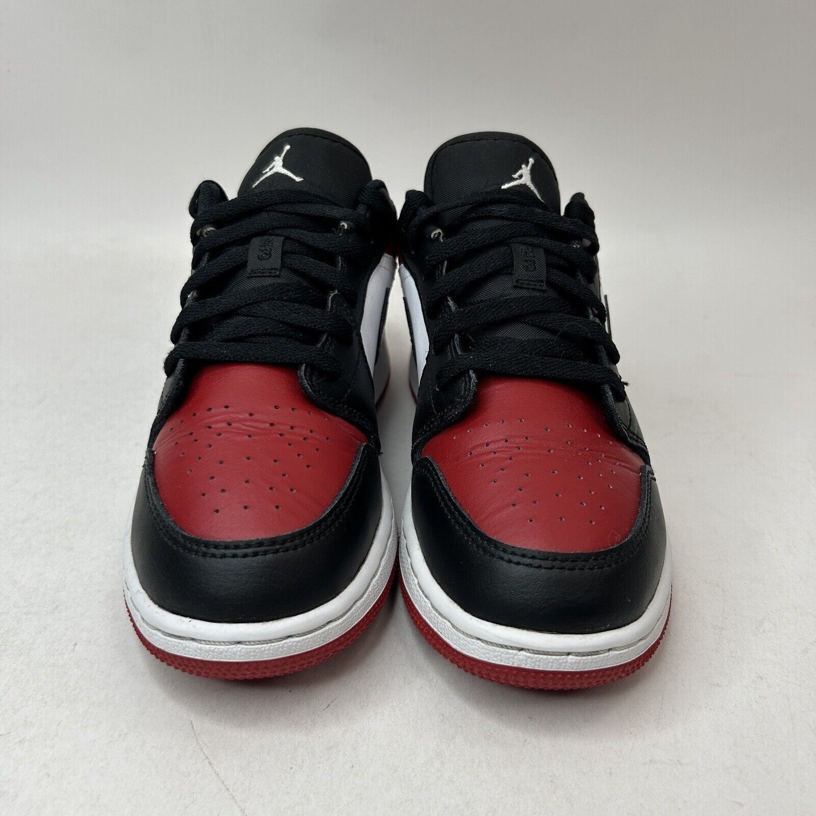 Nike Nike Shoes Air Jordan 1 Retro Low GS “Bred Toe/Gym Red” 2023 Size US 7.5 / IT 37.5 - 2 Thumbnail