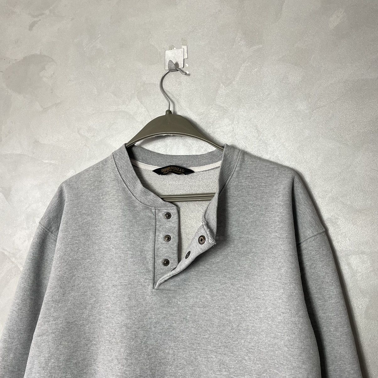 Japanese Brand × Uniform Bridge Uniform Bridge Basic Heavyweight Crewneck Sweatshirt Size US M / EU 48-50 / 2 - 5 Thumbnail