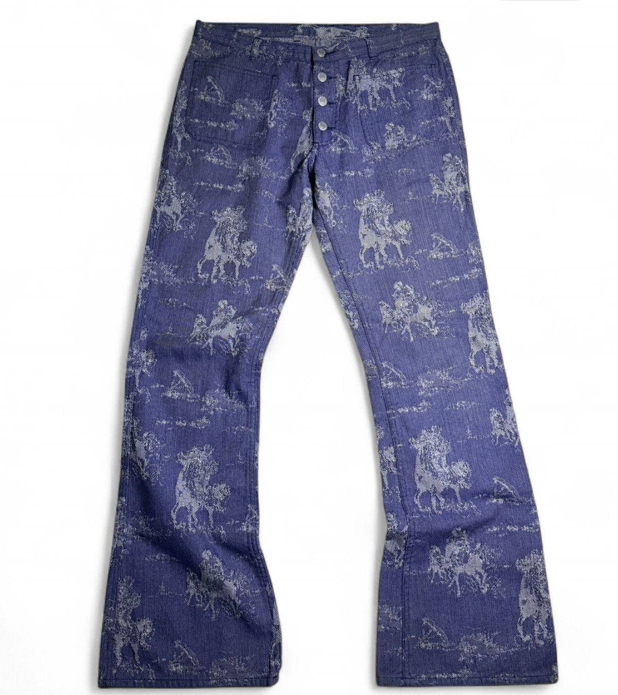 Sample Flared Horse Denim
