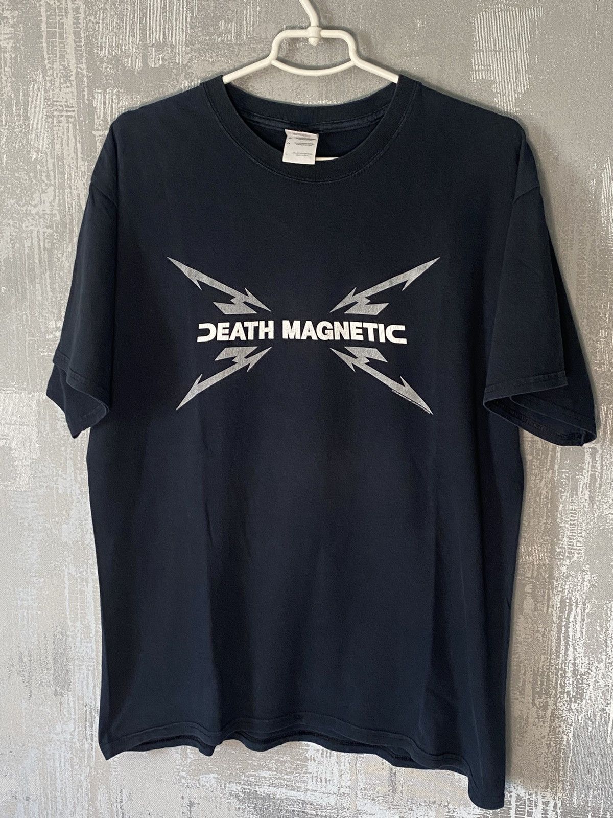 Metallica Vintage Death Magnetic Metallica Rock Band T-shirt 2008 Size US L / EU 52-54 / 3 - 1 Thumbnail