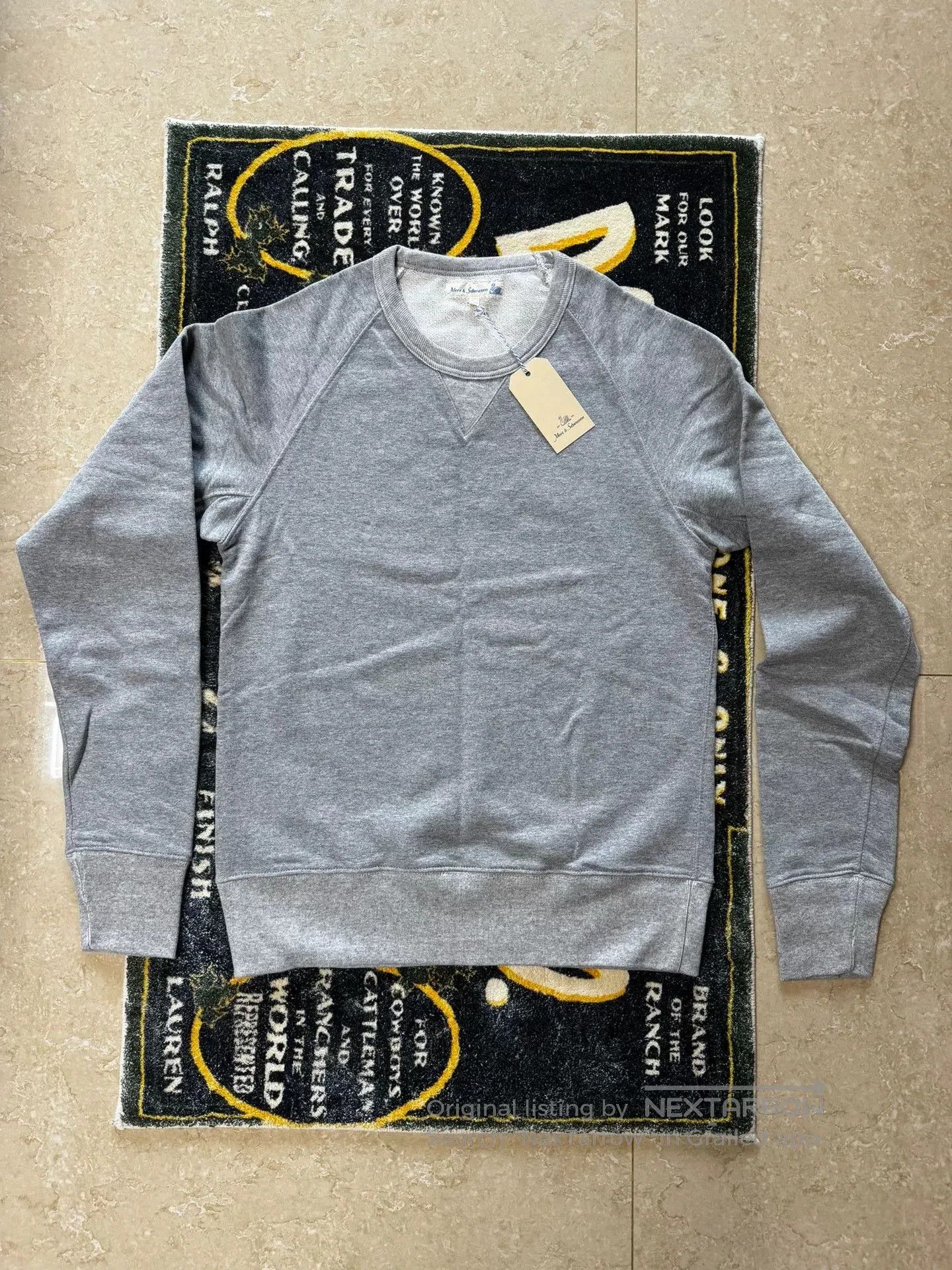 Merz B. Schwanen Merz B.Schwanen 342T Cotton Crewneck Sweatshirt. Size US M / EU 48-50 / 2 - 1 Thumbnail