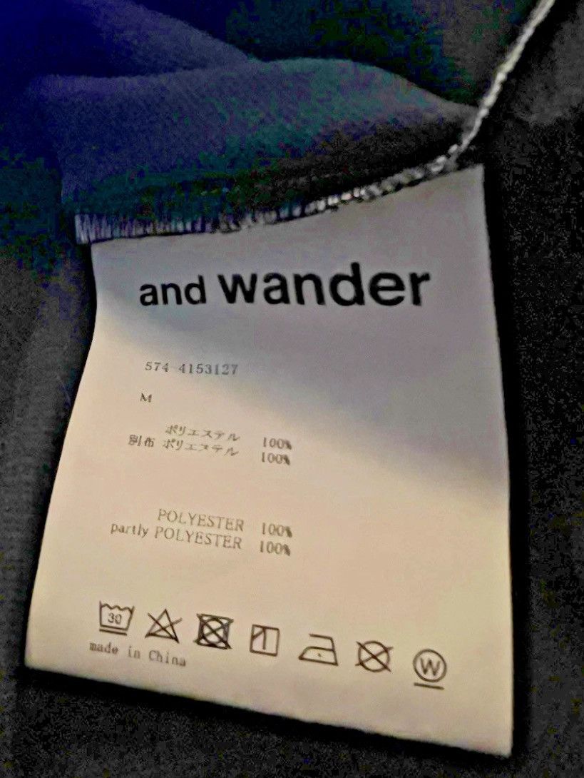 And Wander AND WANDER TECH SS SHIRT Size US M / EU 48-50 / 2 - 6 Thumbnail