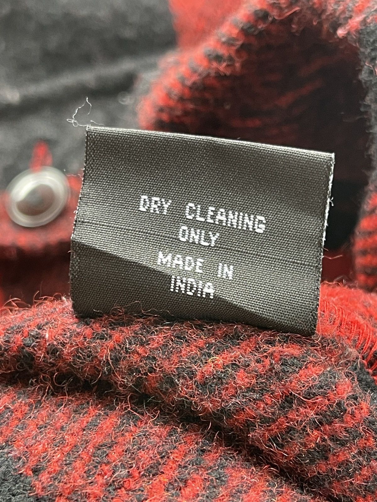 Vintage Octopus Army Wool Flannel Jacket