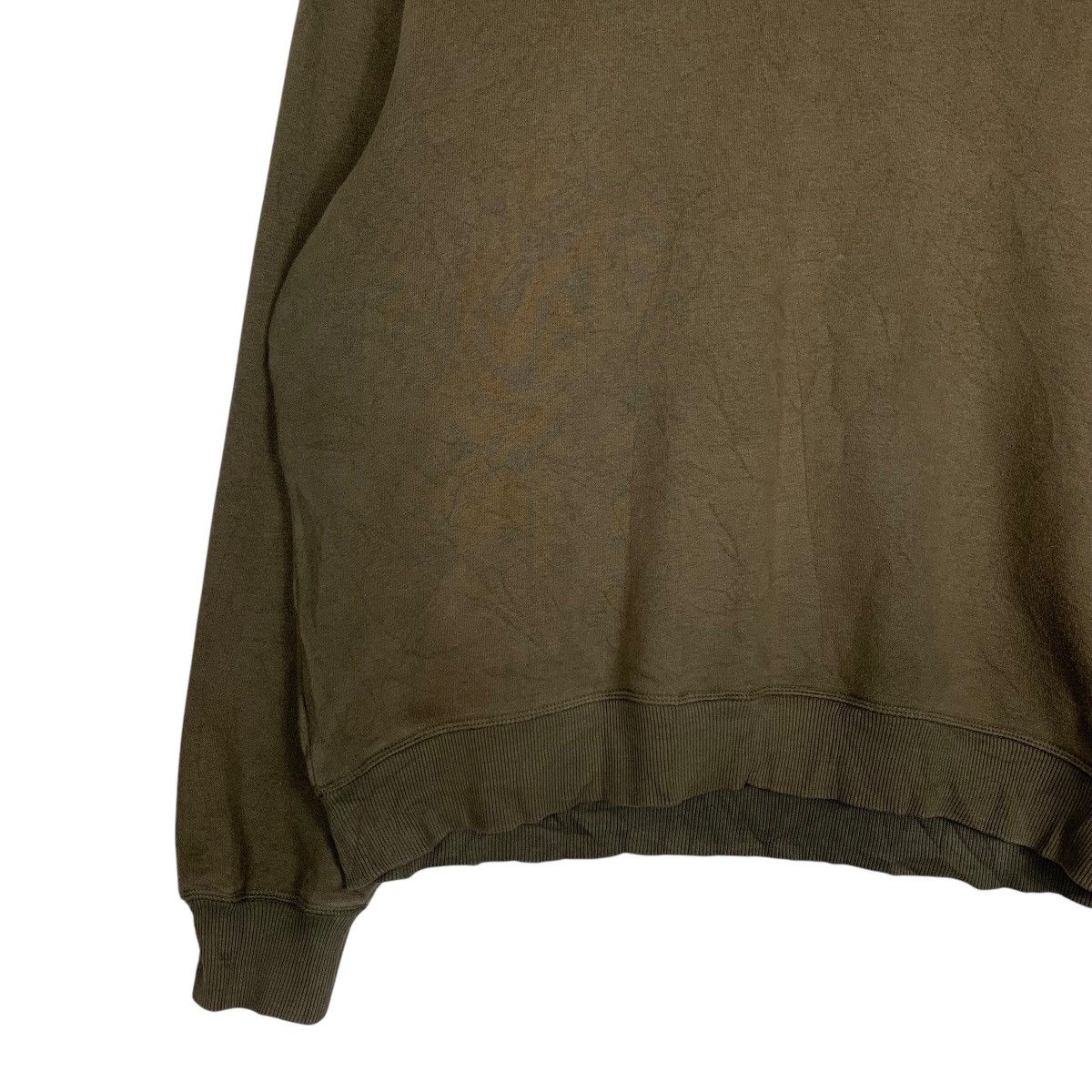 Tommy Hilfiger TOMMY HILFIGER Big Logo Olive Sweatshirt #1467-C66 Size US L / EU 52-54 / 3 - 6 Thumbnail