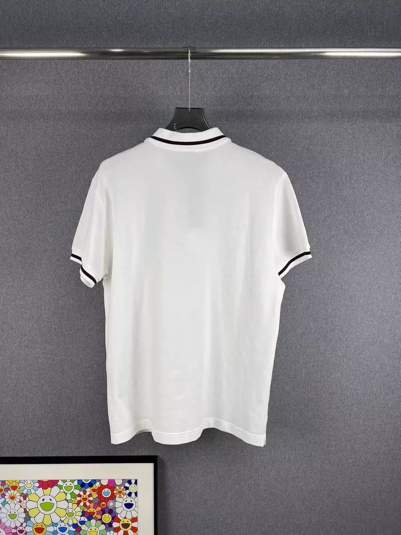 Dior DIOR Embroidered Bee Short Sleeve Polo-2505 Size US XXL / EU 58 / 5 - 2 Thumbnail