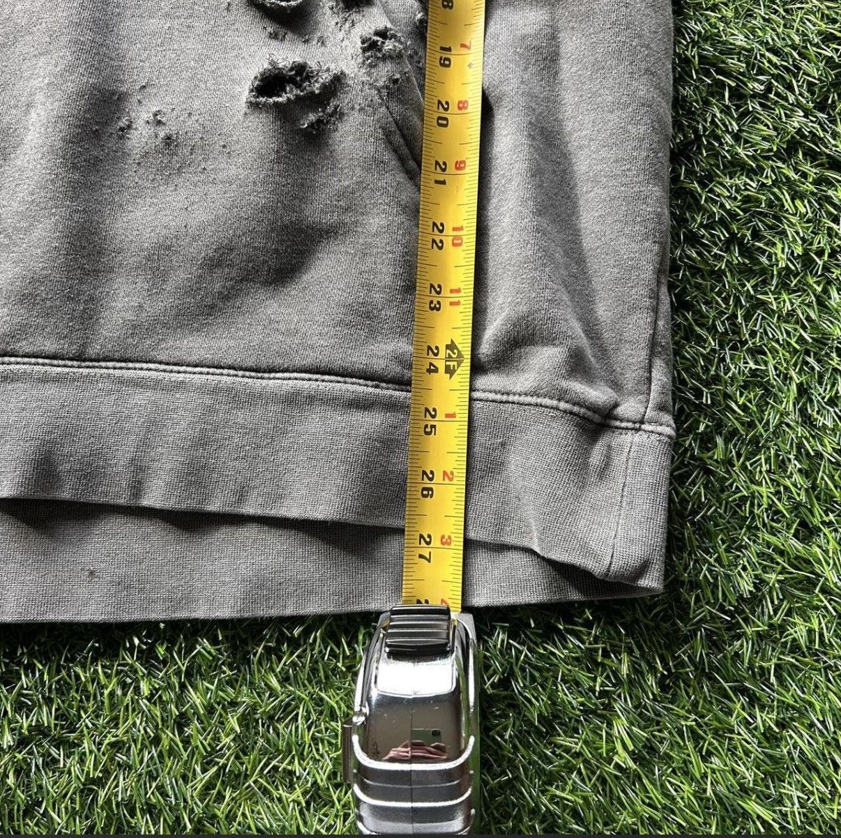Vintage Sun-faded and Destroyed Hoodie Size US L / EU 52-54 / 3 - 7 Thumbnail