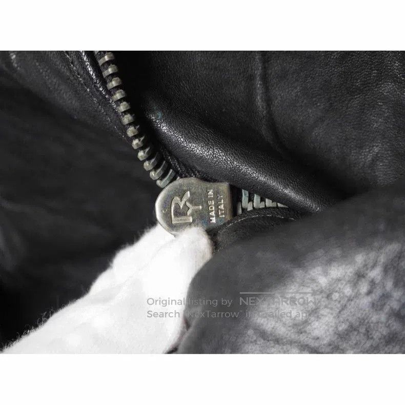 Rick Owens RICK OWENS High Collar Hooded Leather Jacket Size US S / EU 44-46 / 1 - 5 Thumbnail