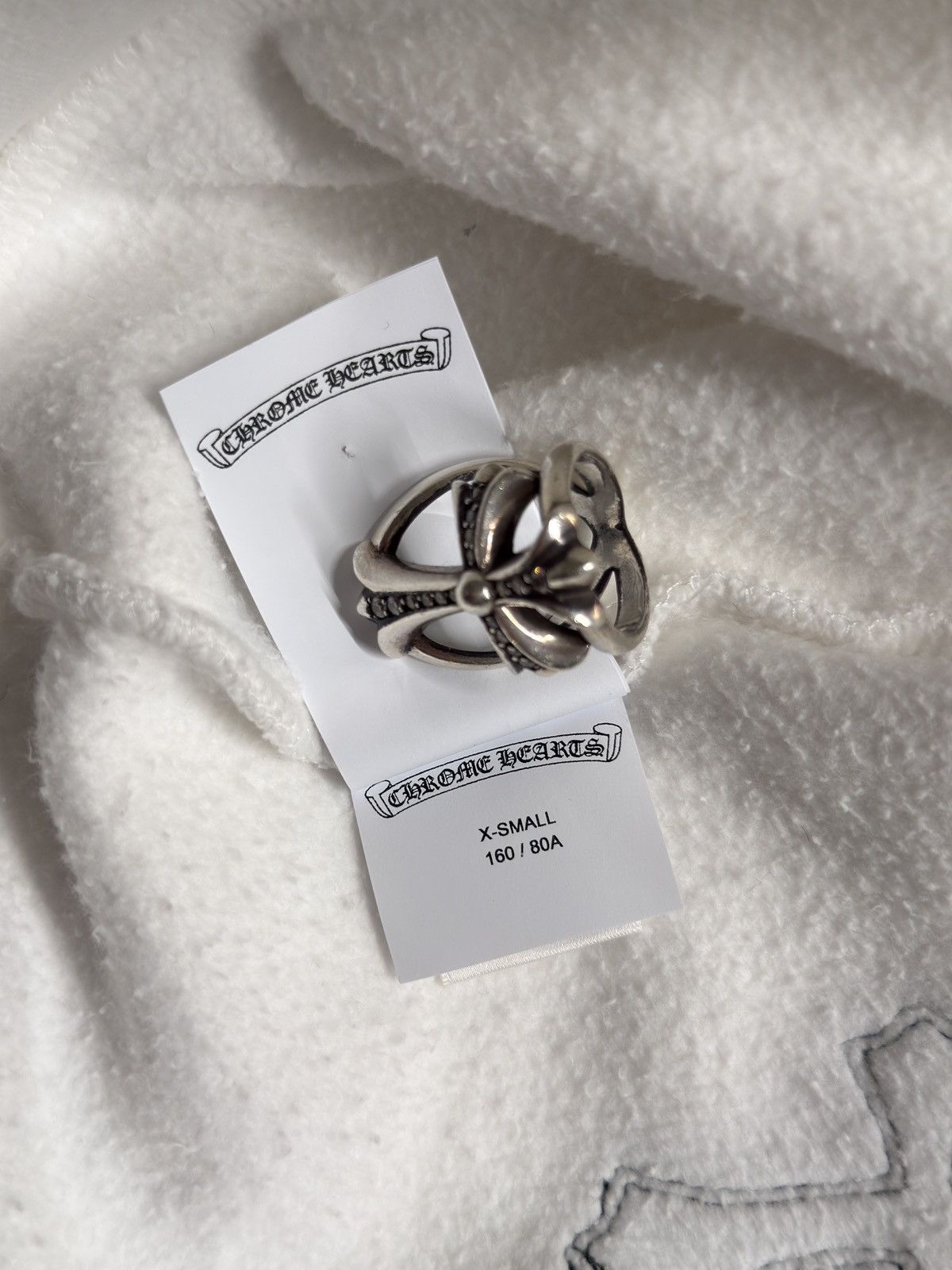Chrome Hearts Chrome Hearts Leopard & White Patent Leather Patch Sweater Size US XS / EU 42 / 0 - 8 Thumbnail