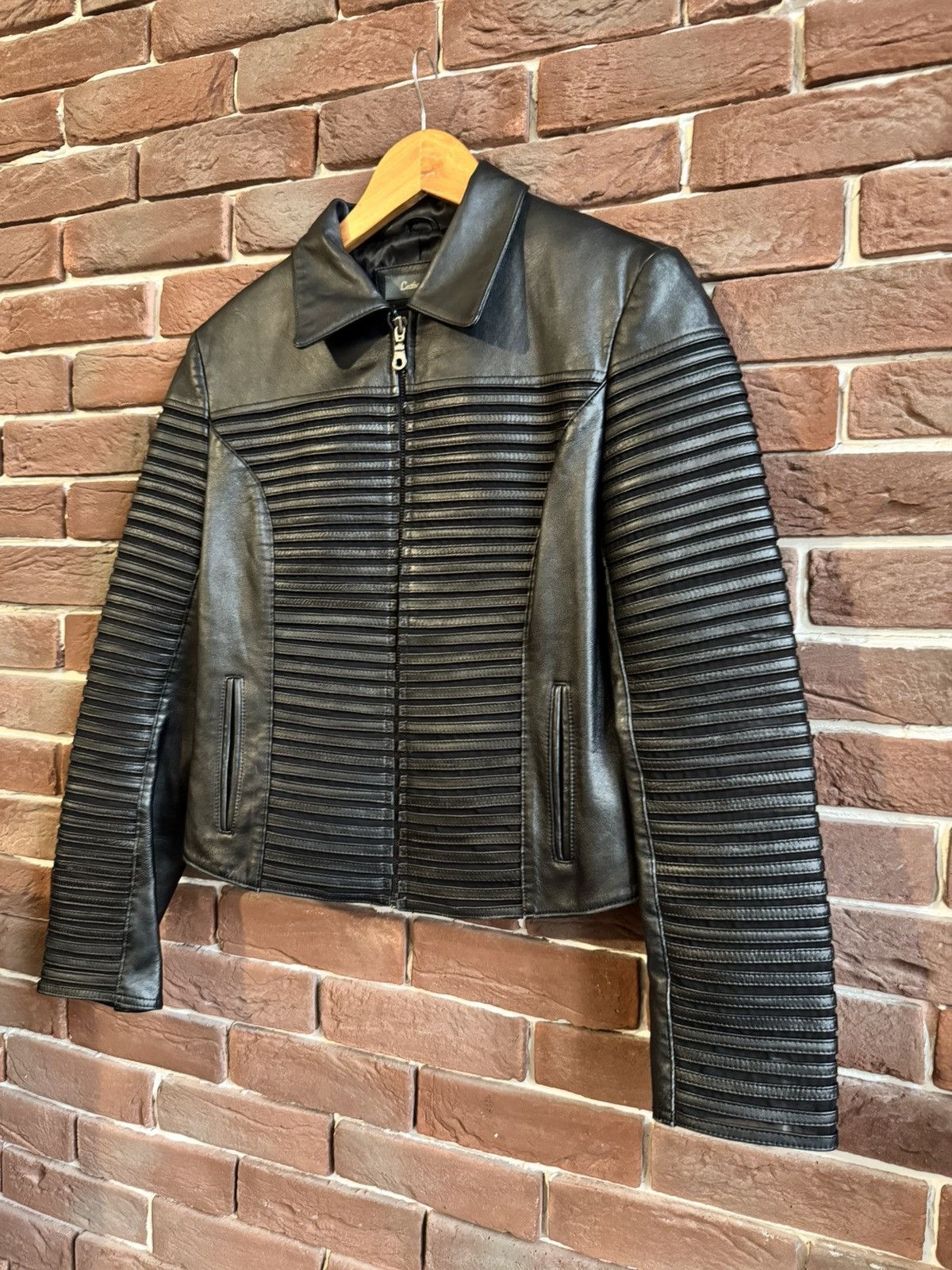 Vintage Vintage Genuine Lamb Leather Cropped Jacket High Quality Roc Size US S / EU 44-46 / 1 - 6 Thumbnail