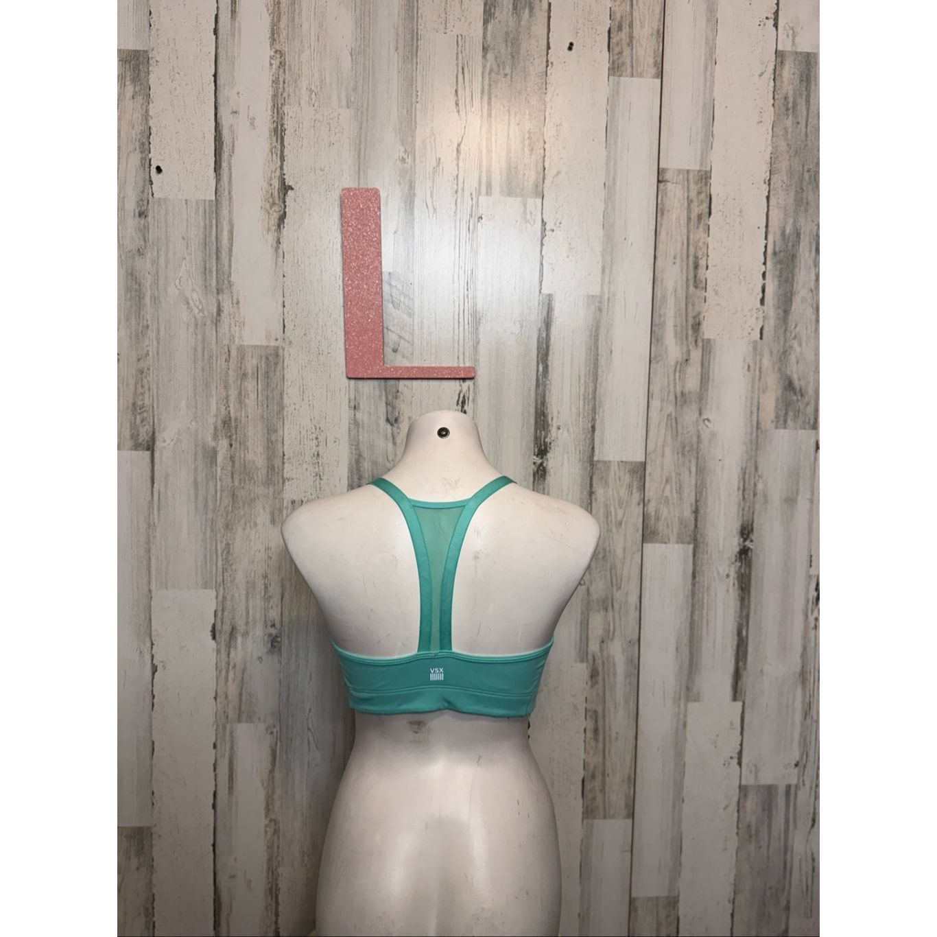 Victoria's Secret Victoria’s Secret VSX Sport Bra Mint Green Medium Support Ra Size ONE SIZE - 4 Thumbnail