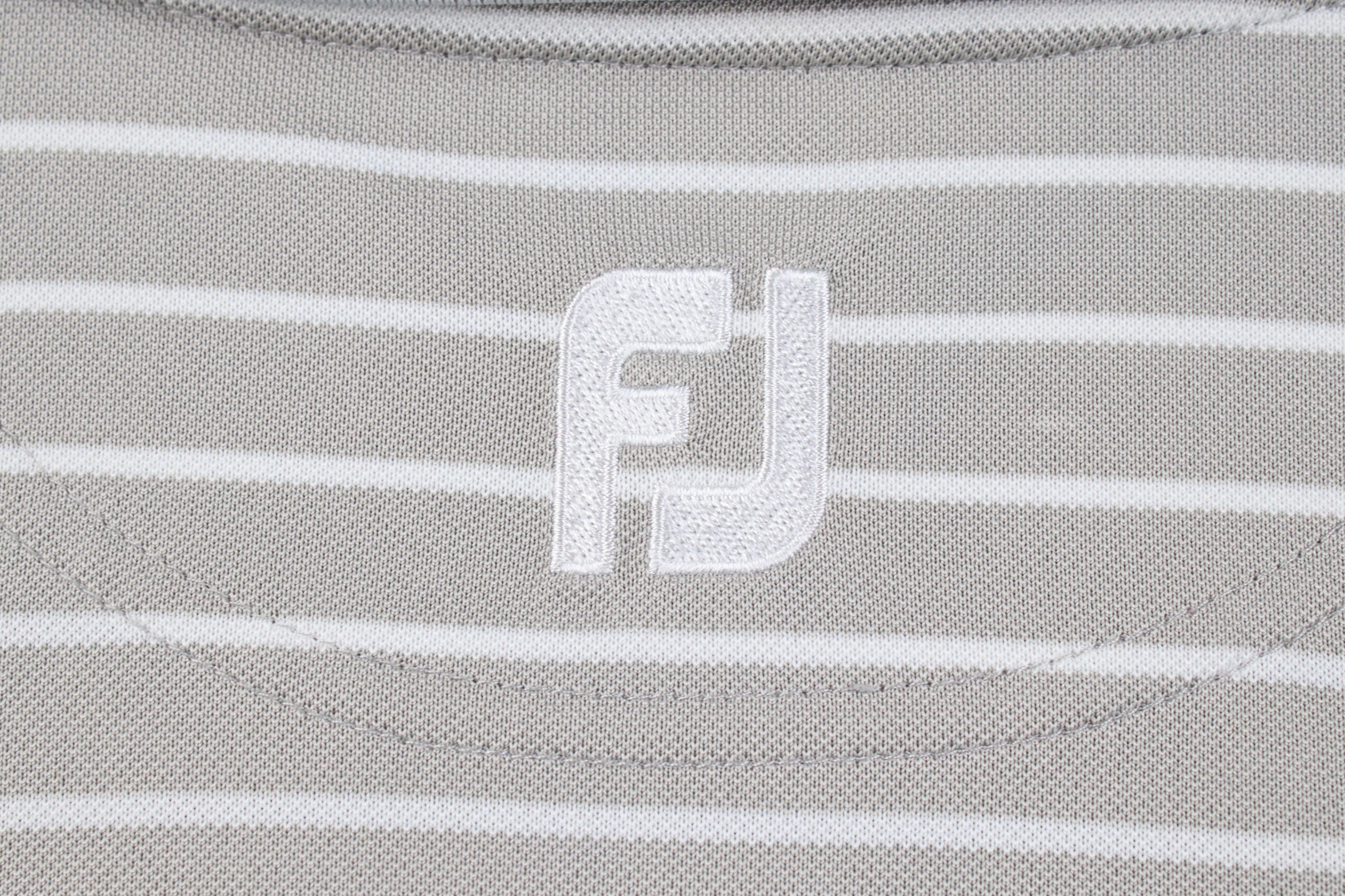 Footjoy FootJoy Embroidered Knit Collared Golf Polo Shirt Gray Size US L / EU 52-54 / 3 - 10 Thumbnail