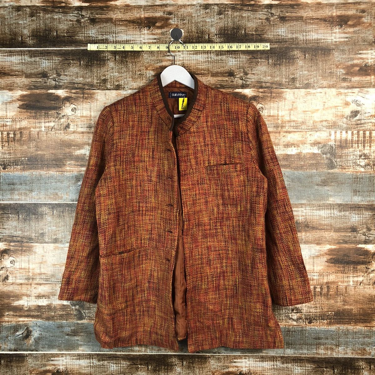 Homespun Knitwear × Japanese Brand × Vintage Sun Reve made in japan vintage Cardigan Knitwear #A2354 Size US L / EU 52-54 / 3 - 1 Thumbnail