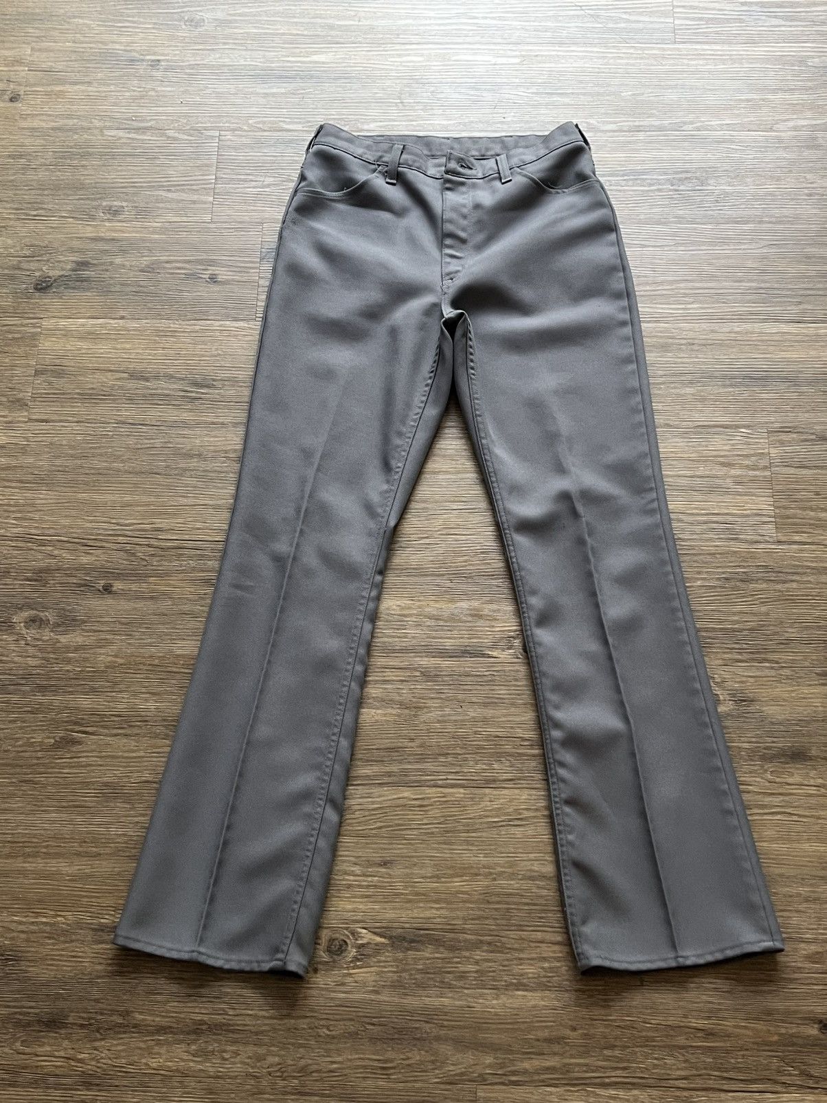 Wrangler Vintage 80’s Wrangler pleated business flare pants Size US 31 - 1 Thumbnail