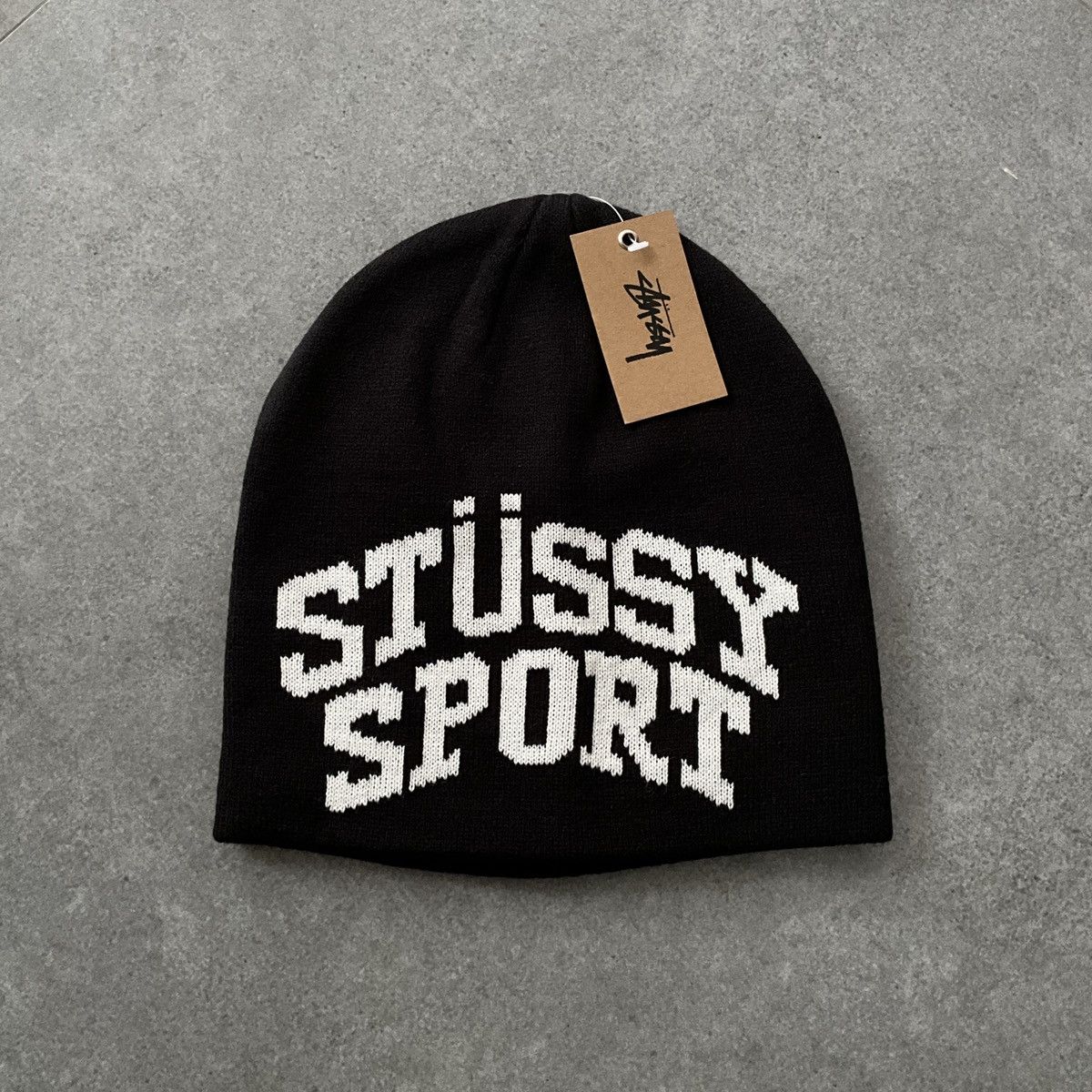 New Era × Stussy STUSSY X NEW ERA NY SKULL CAP BEANIE NAVY