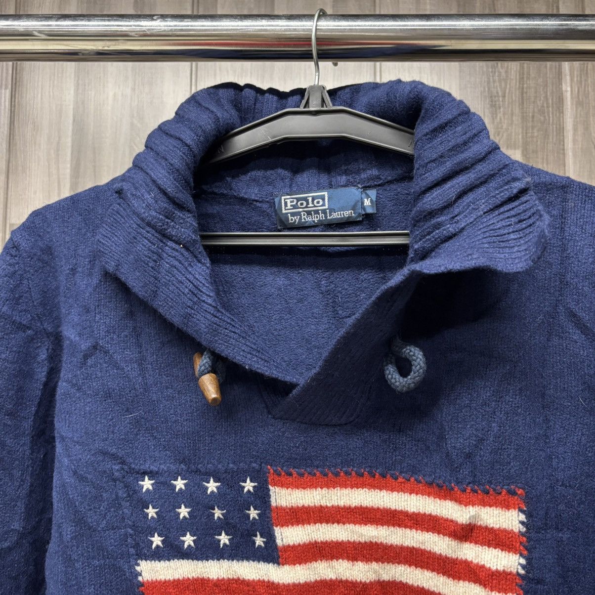 Polo Ralph Lauren Polo Ralph Lauren American Flag Sweater Size US M / EU 48-50 / 2 - 5 Thumbnail
