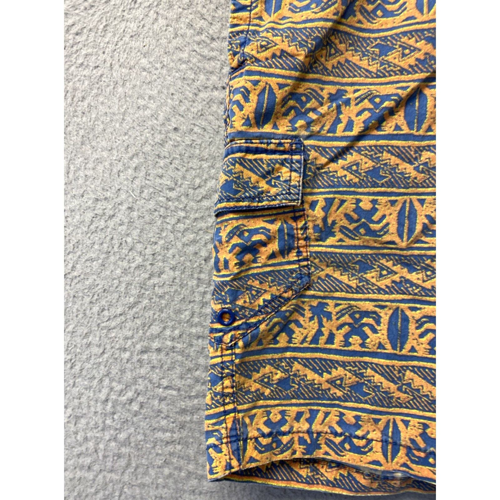 Vans VANS Off The Wall Men's Hybrid Board Shorts 31 Multi-Color Tribal Surfing Beachwear Size US 31 - 3 Thumbnail