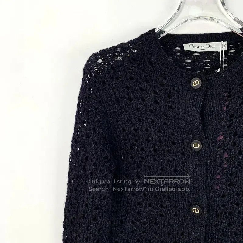 Dior Black Women's Cardigan Sweater .